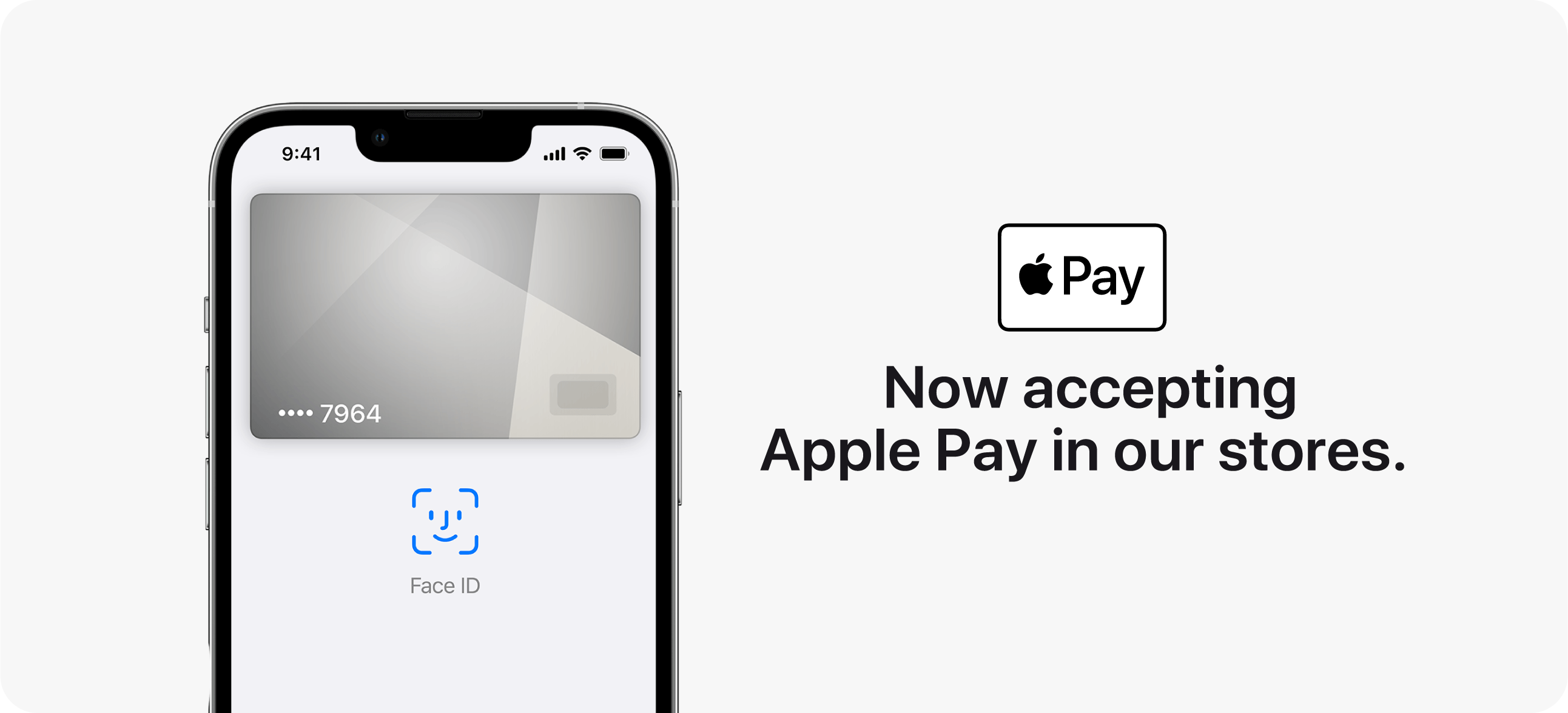 Apple Pay Accepted Here