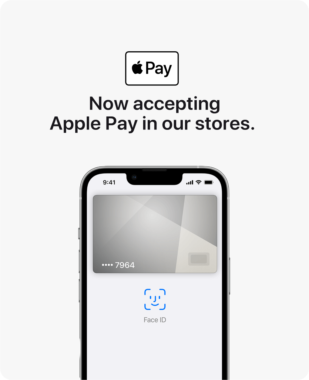Apple Pay Accepted Here