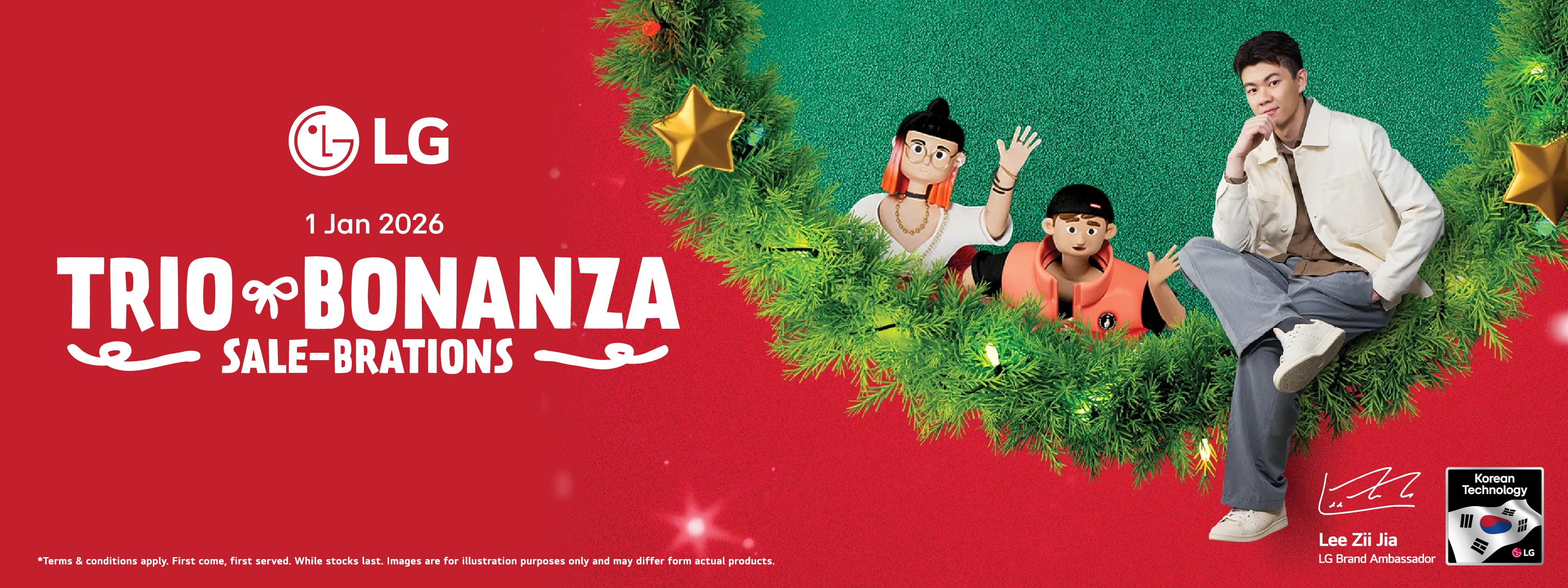 LG Trio Bonanza Sale-Brations