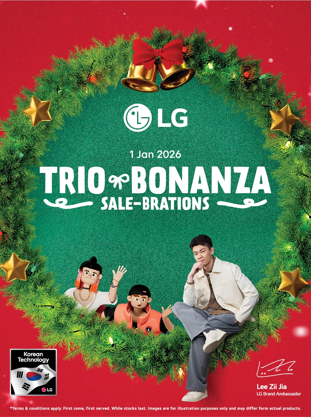 LG Trio Bonanza Sale-Brations