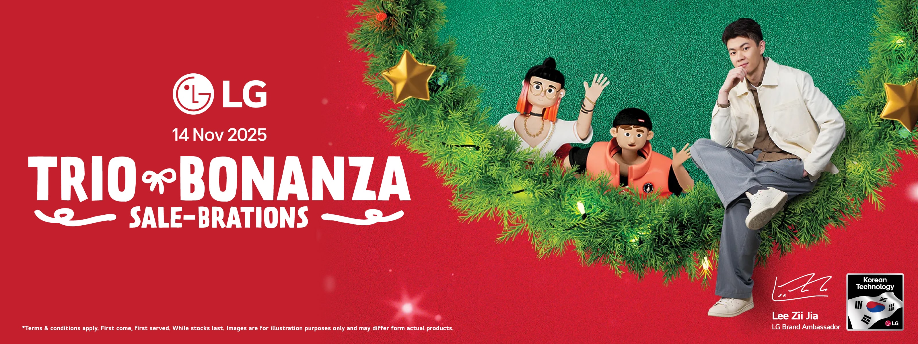 LG Trio Bonanza Sale-Brations