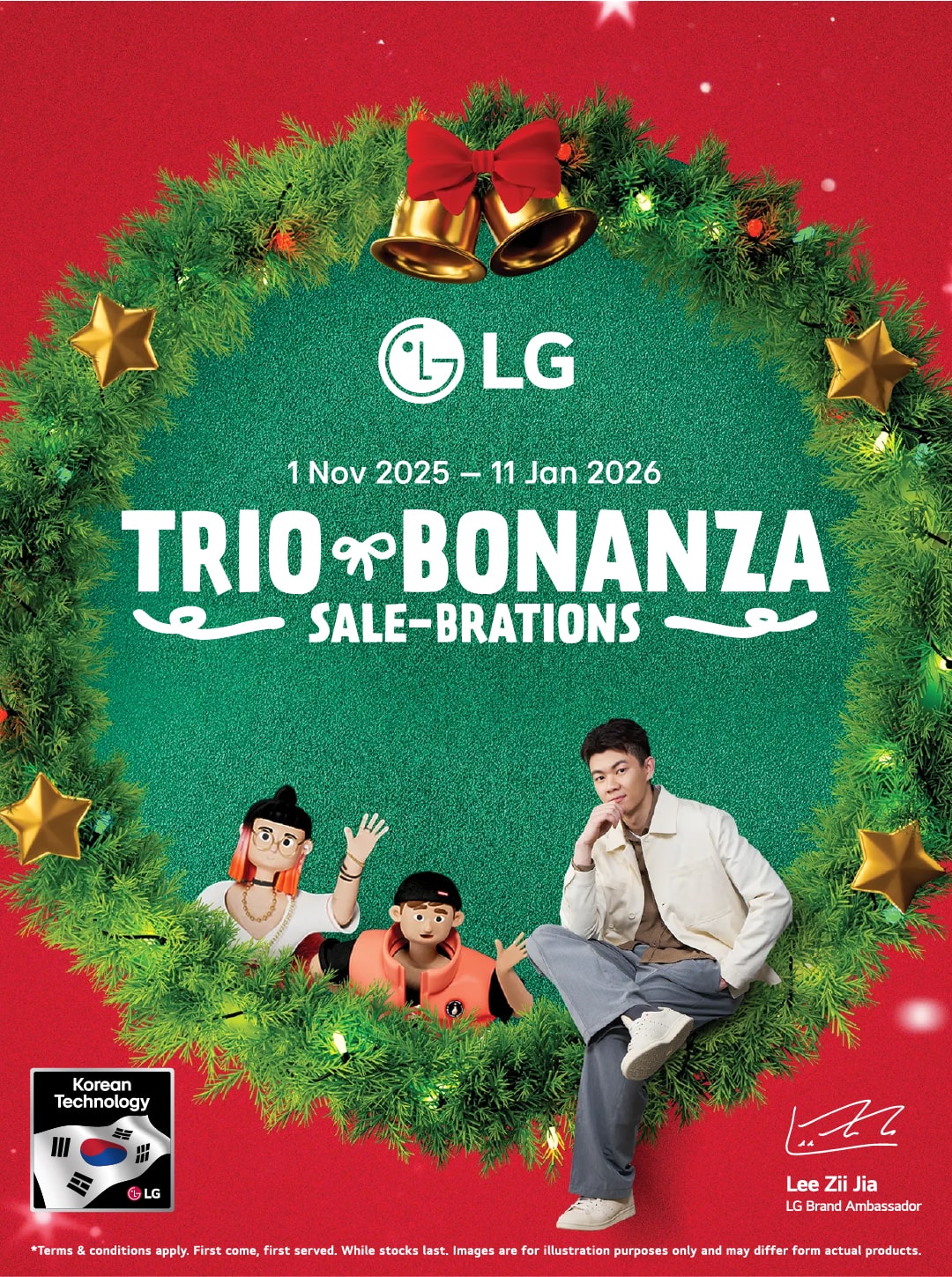 LG Trio Bonanza Sale-Brations