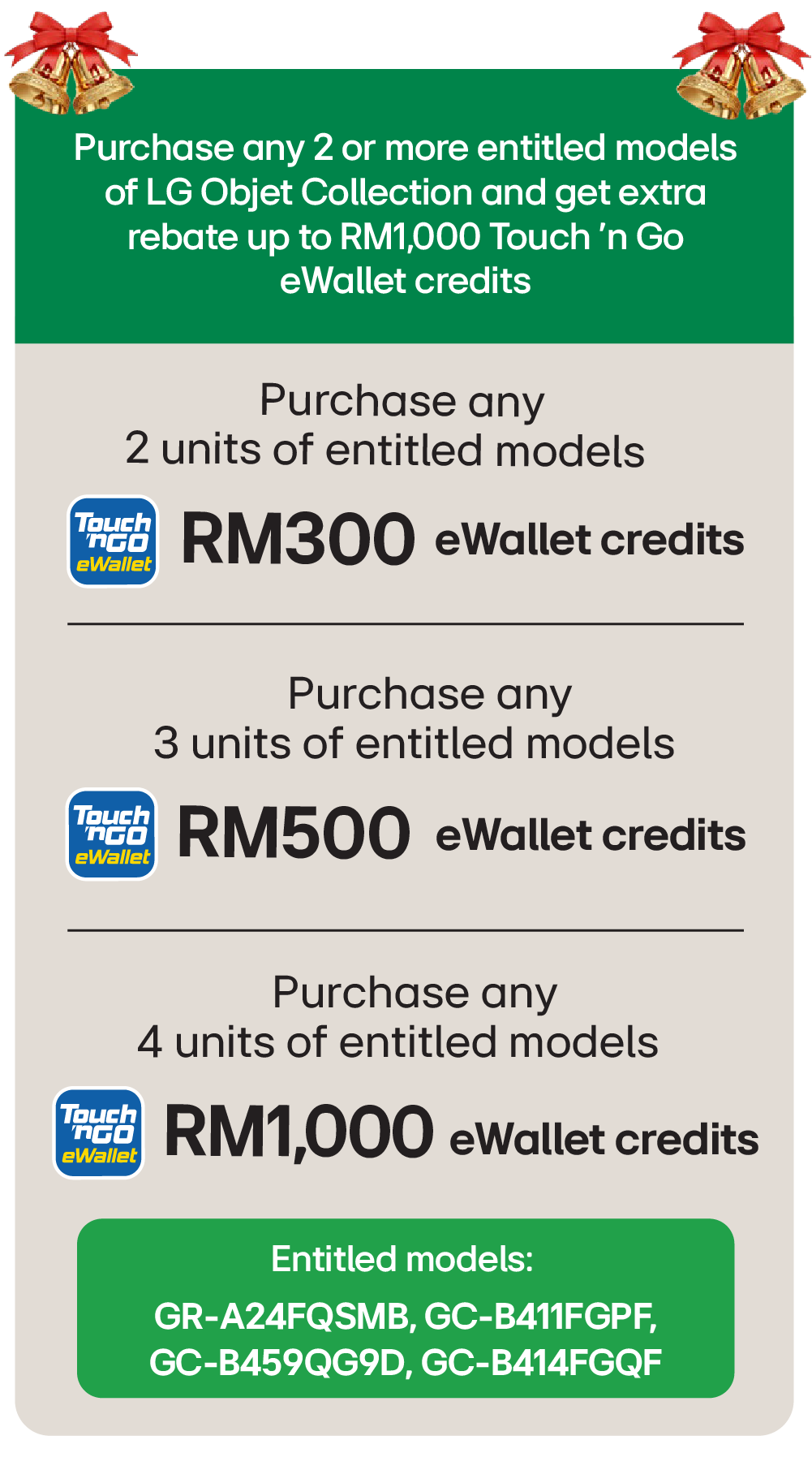 LG Trio Bonanza Sale-Brations