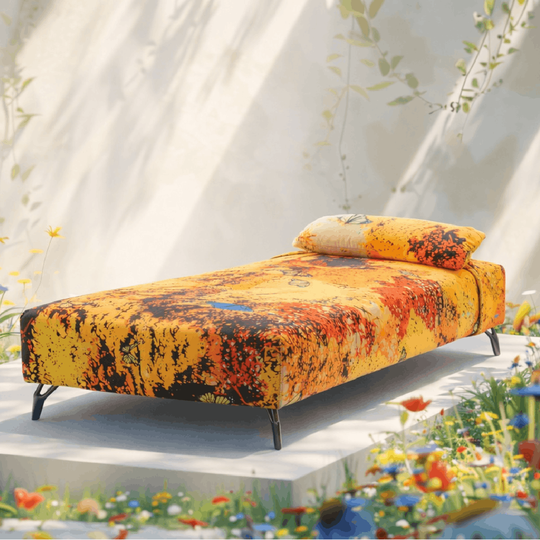 MAPLE Fabric Daybed - The Promised Garden I