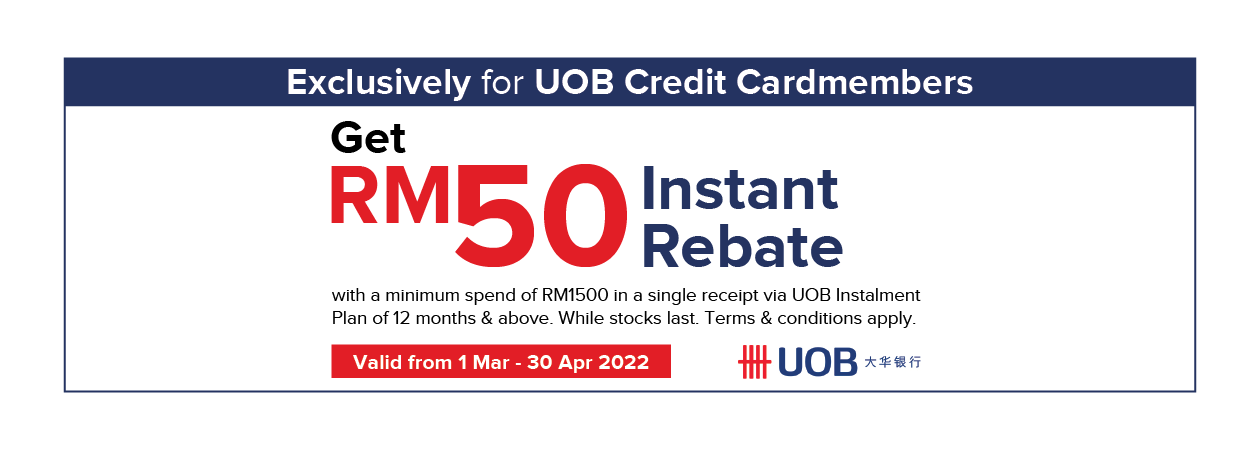 UOB Credit Cardmember Promo (March - April 2022)