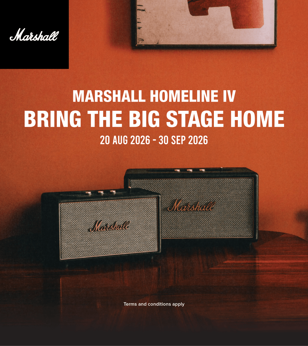 Marshall Homeline IV Launch