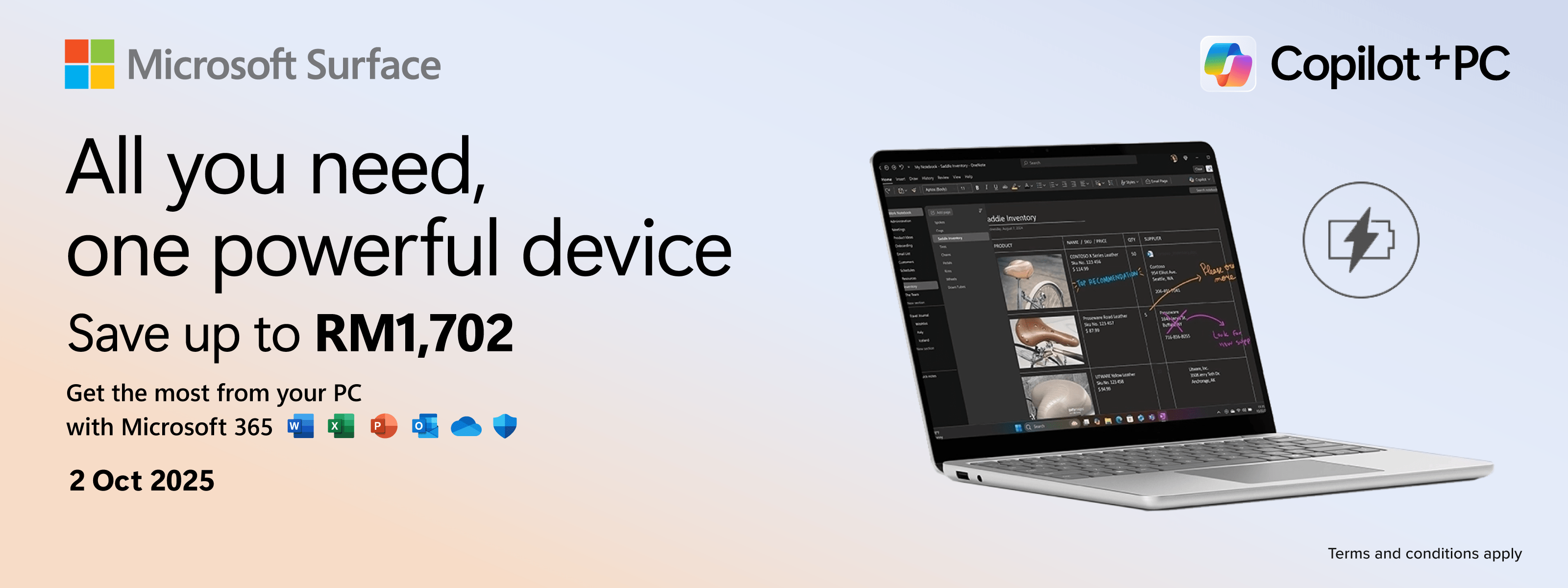 Microsoft Copilot Surface Promo