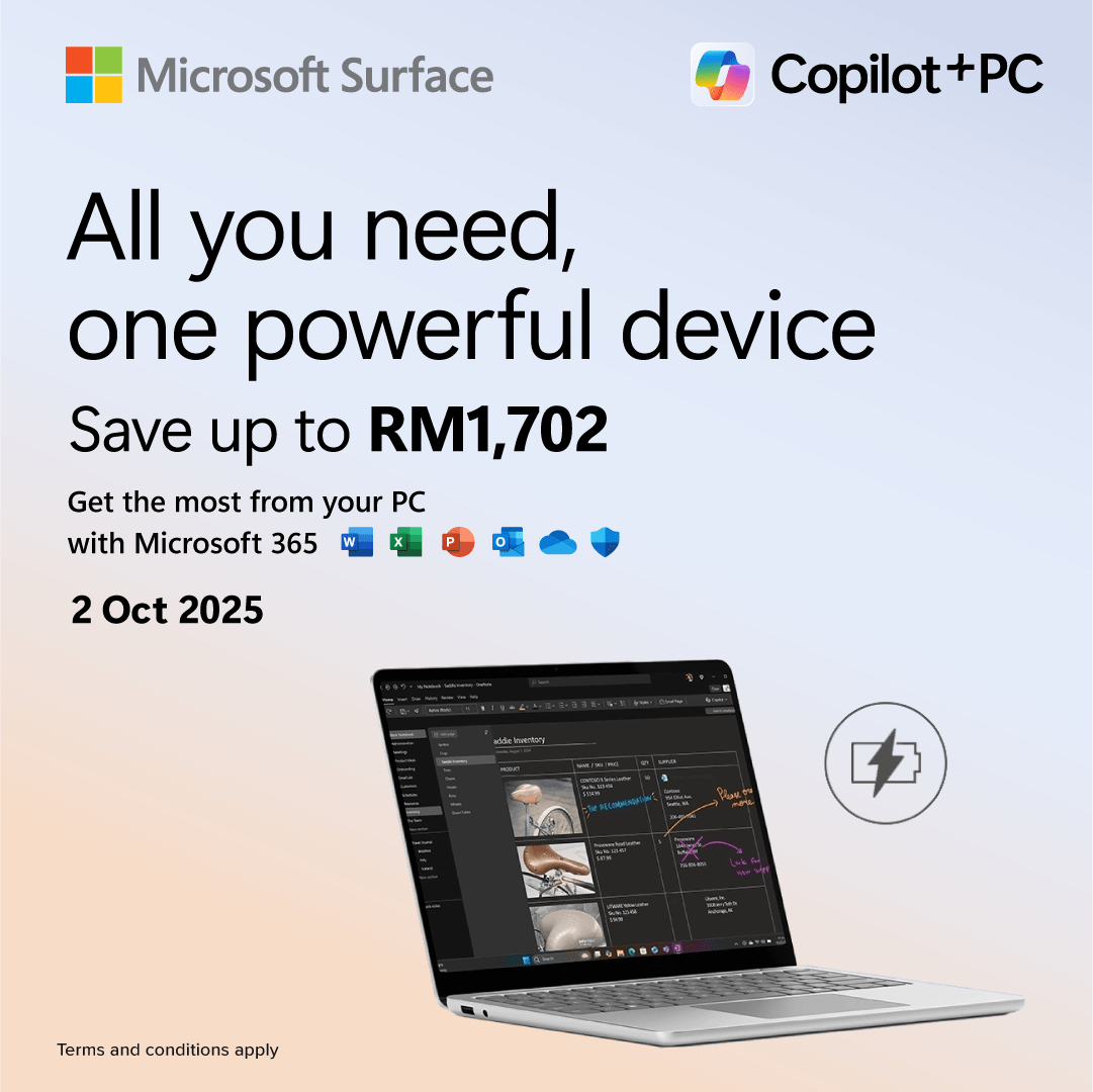 Microsoft Copilot Surface Promo