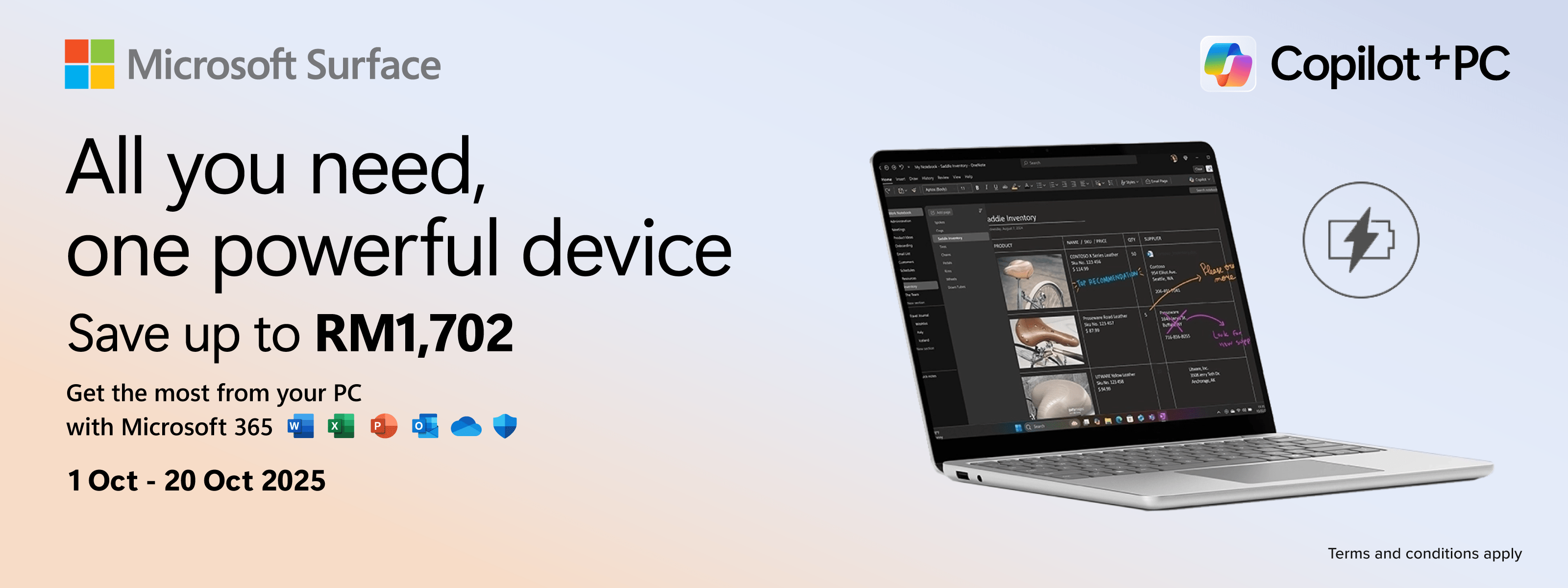 Microsoft Copilot Surface Promo