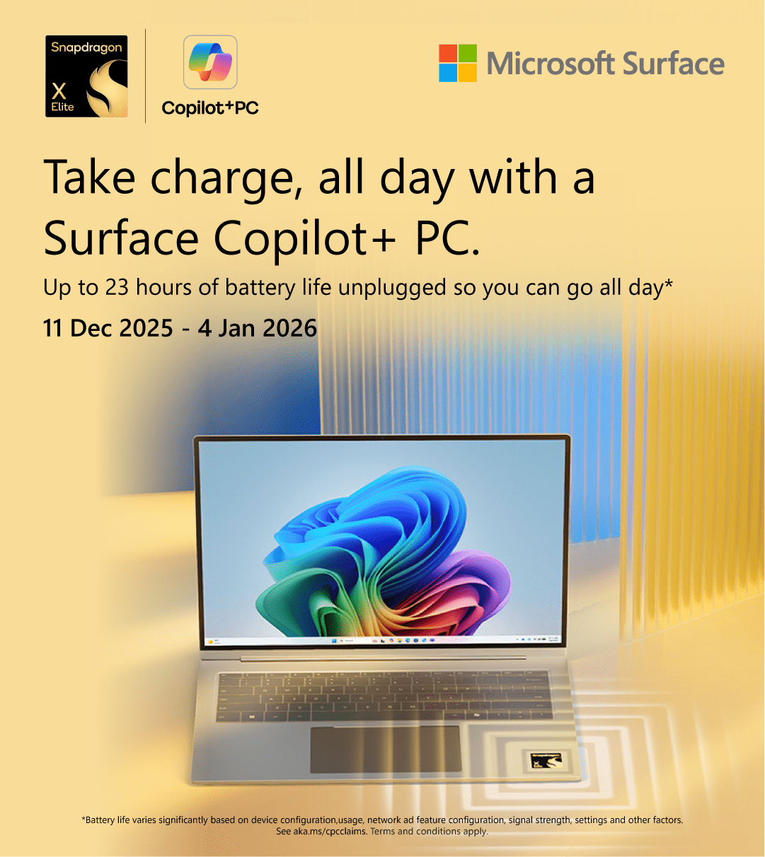 Microsoft Surface Christmas Promo
