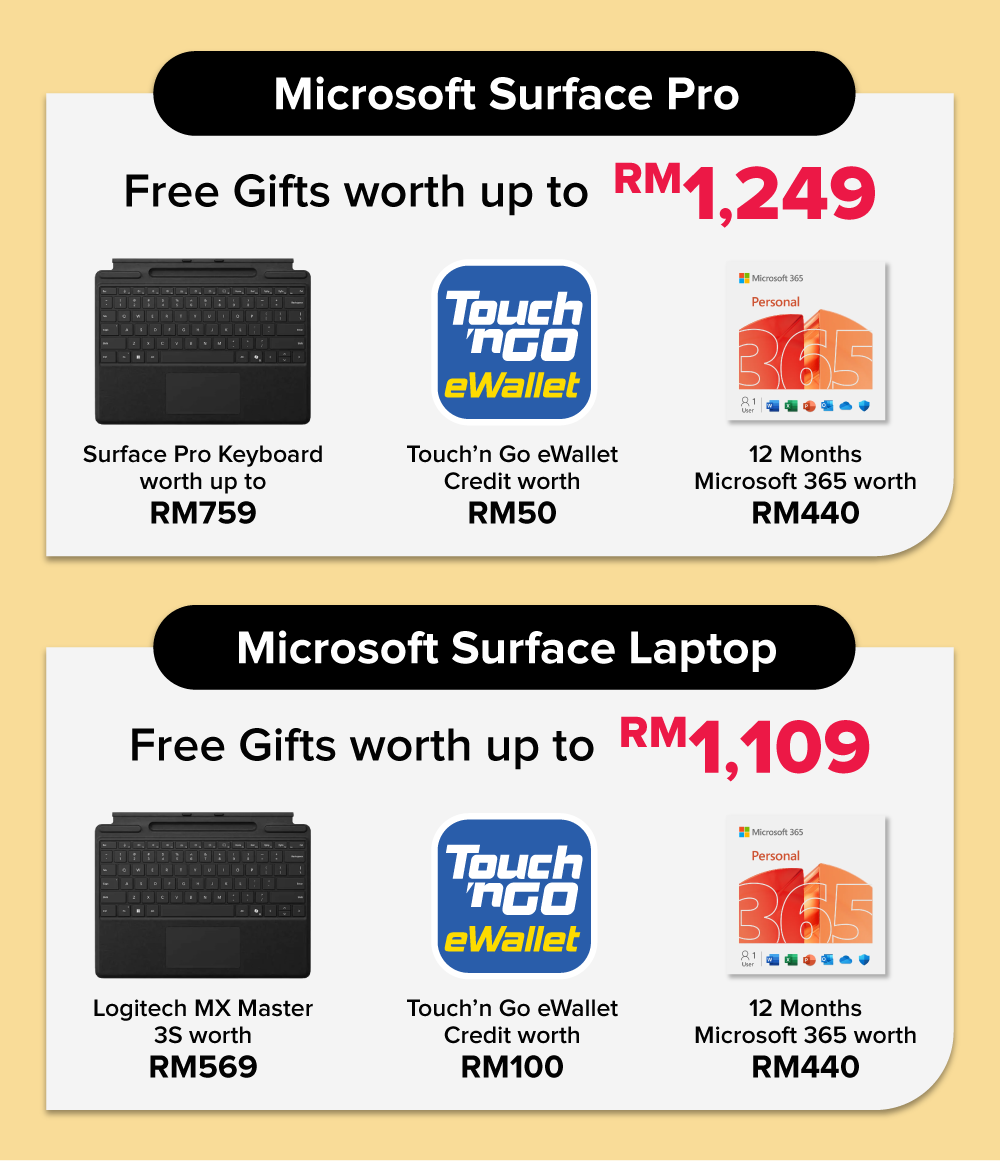 Microsoft Surface Christmas Promo
