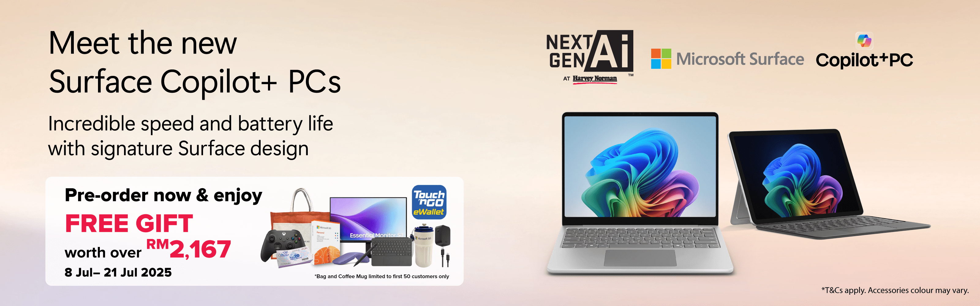 Microsoft Surface Pro 12 and Laptop 13 Pre-order