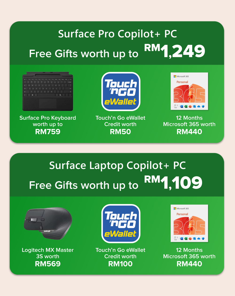 Microsoft Surface Raya Promo