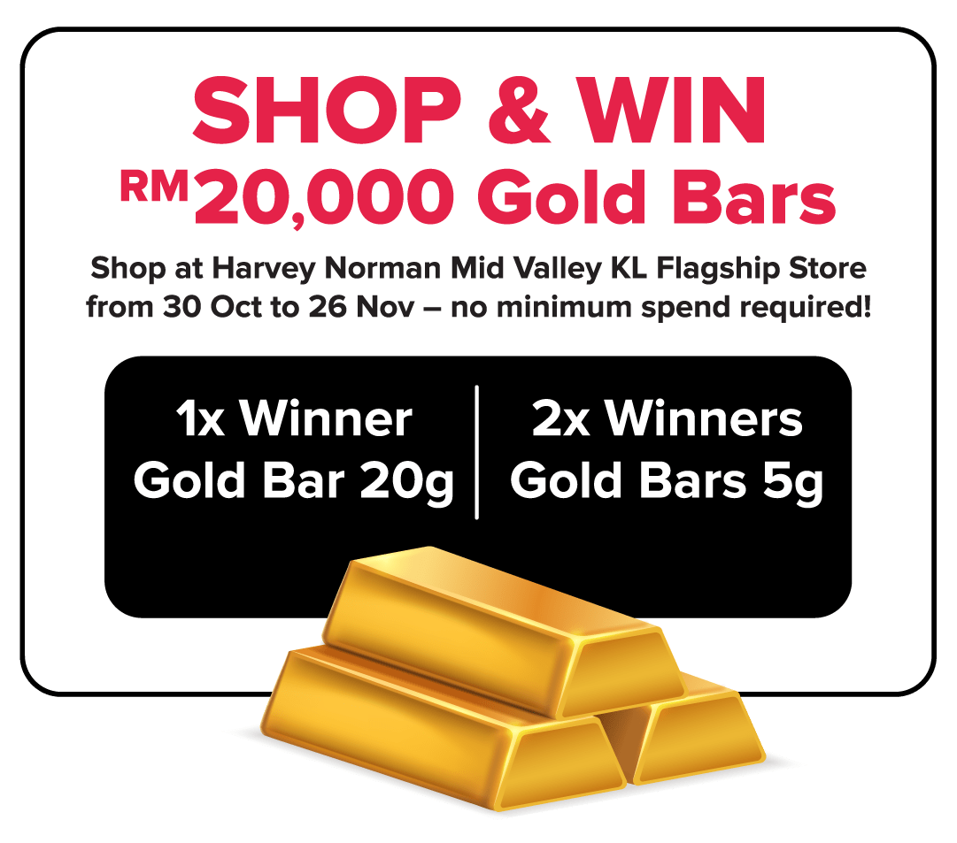 Harvey Norman Mid Valley KL 1st Anniversary Sale