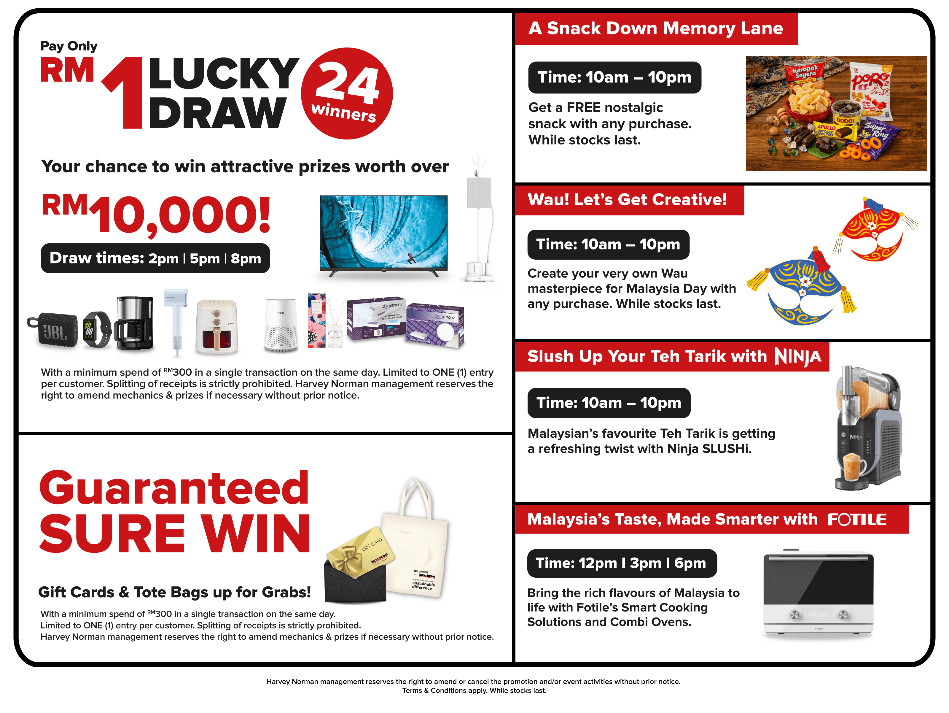 Harvey Norman Malaysia Day Mid Valley Mall