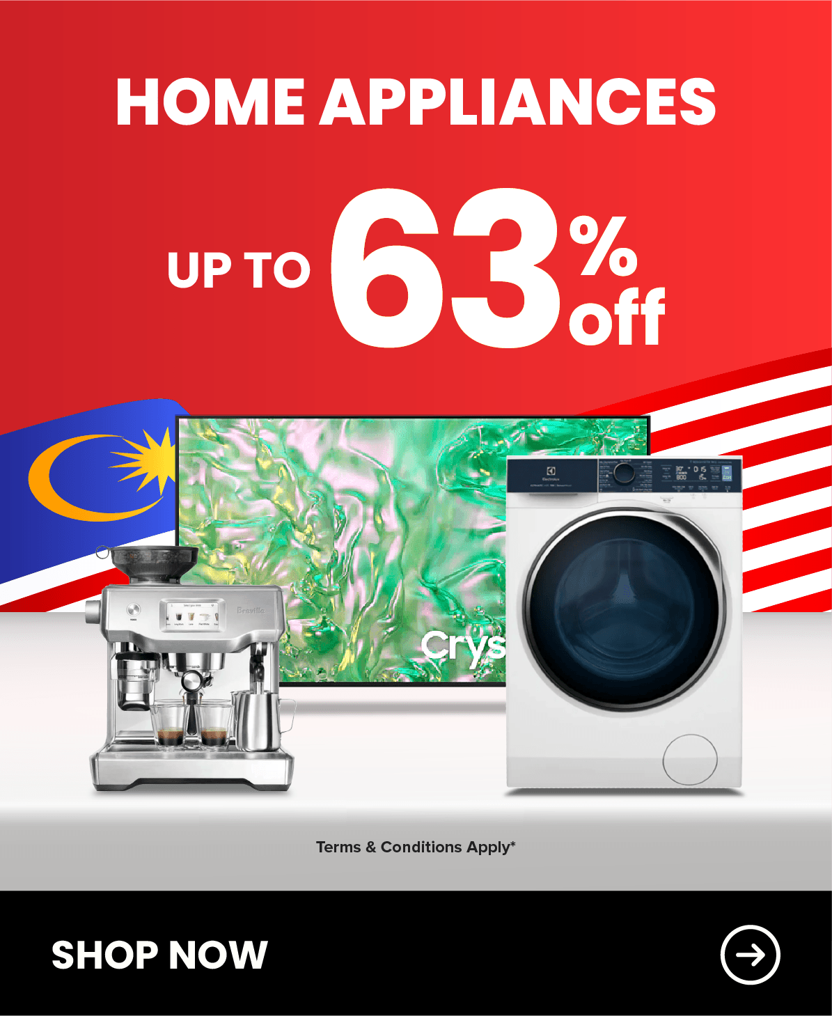 Harvey Norman Home Appliances Malaysia Day Mega Sale 2026