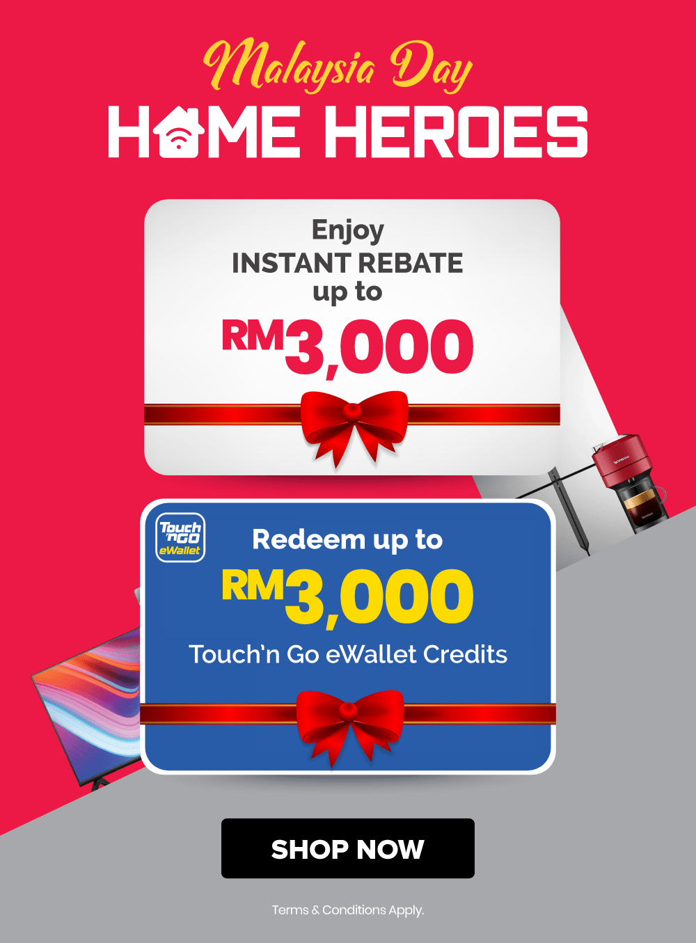 Home Heroes Massive Malaysia Day Sale