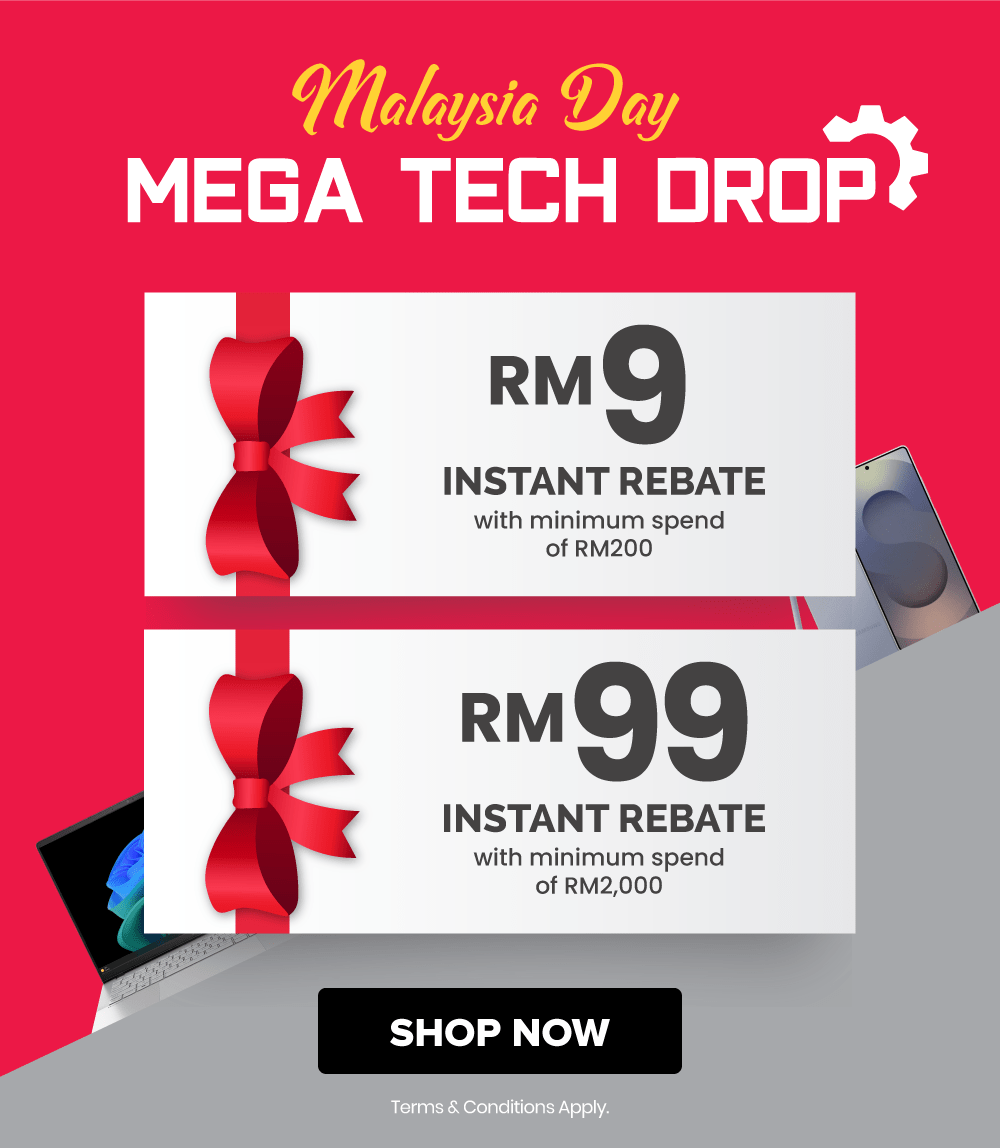 Mega Tech Drop Massive Malaysia Day Sale