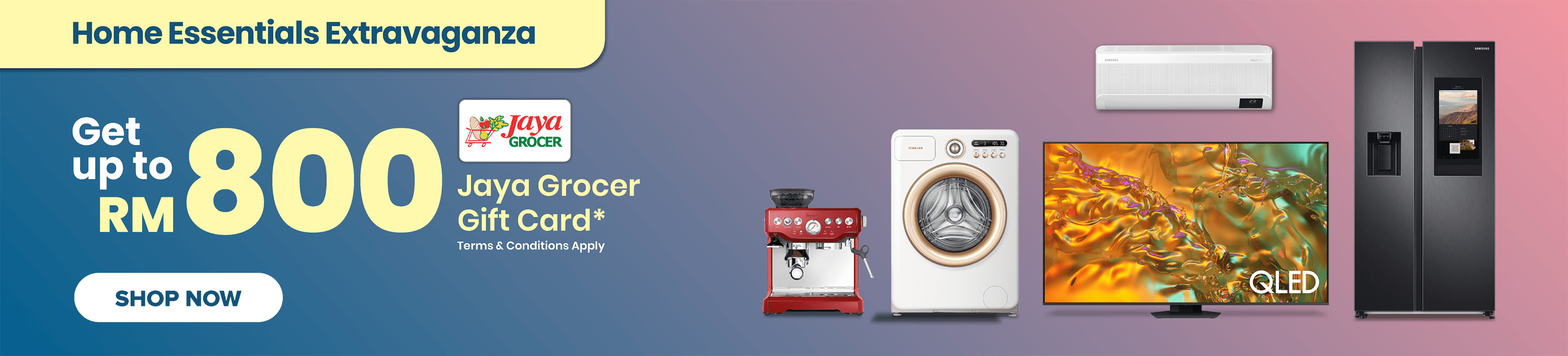 Get up to RM800 Jaya Grocer gift card Mega Ramadan Sale