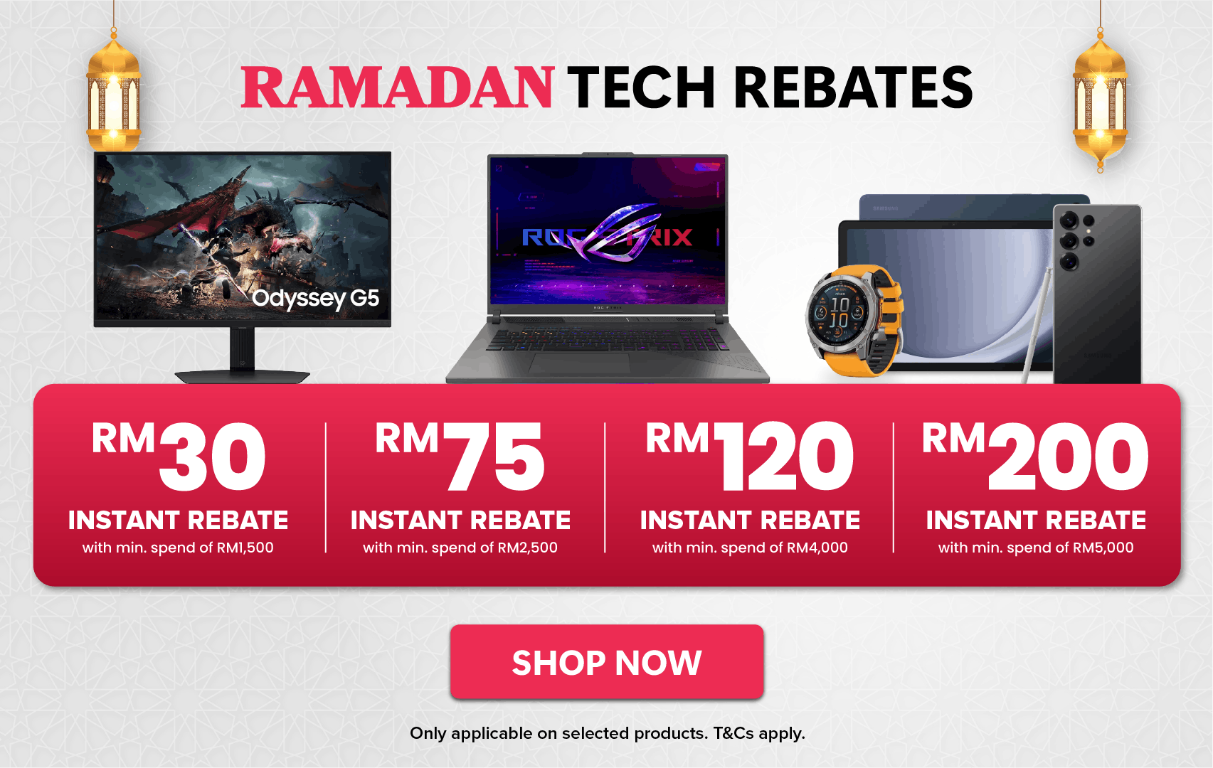 Harvey Norman Ramandan Tech Specials Mega Ramadan Sale