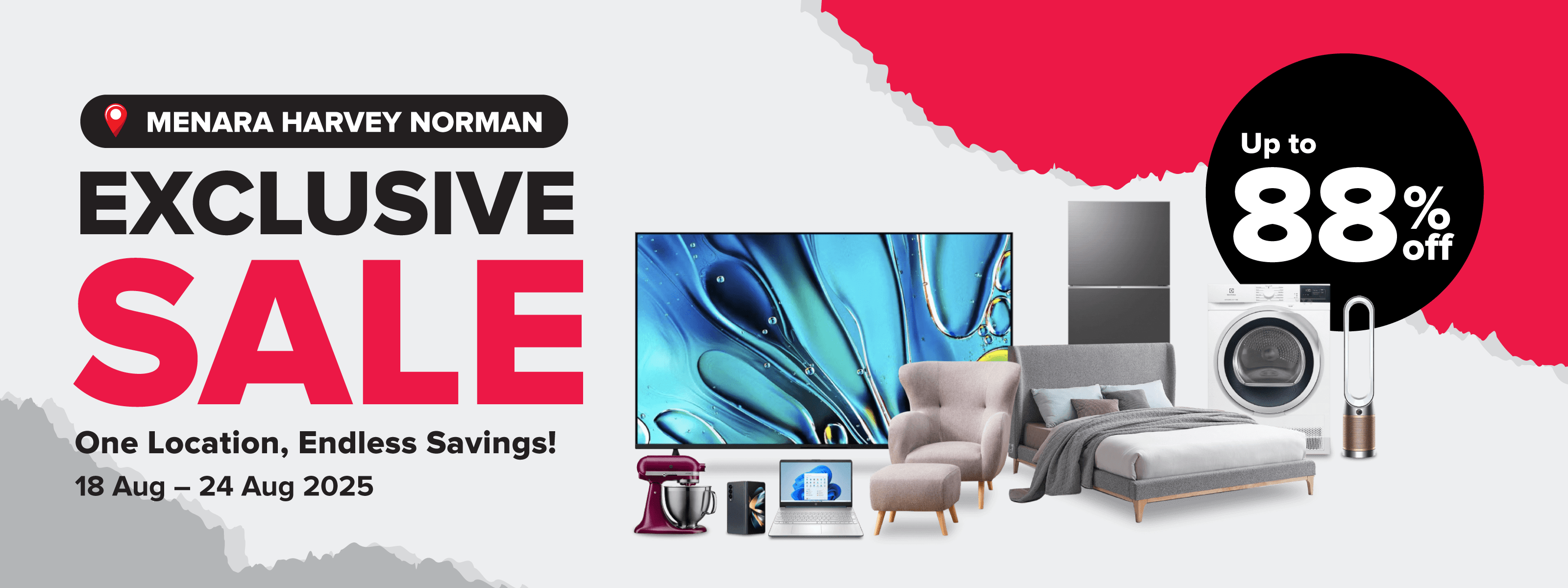 Menara Harvey Norman Exclusive Sale