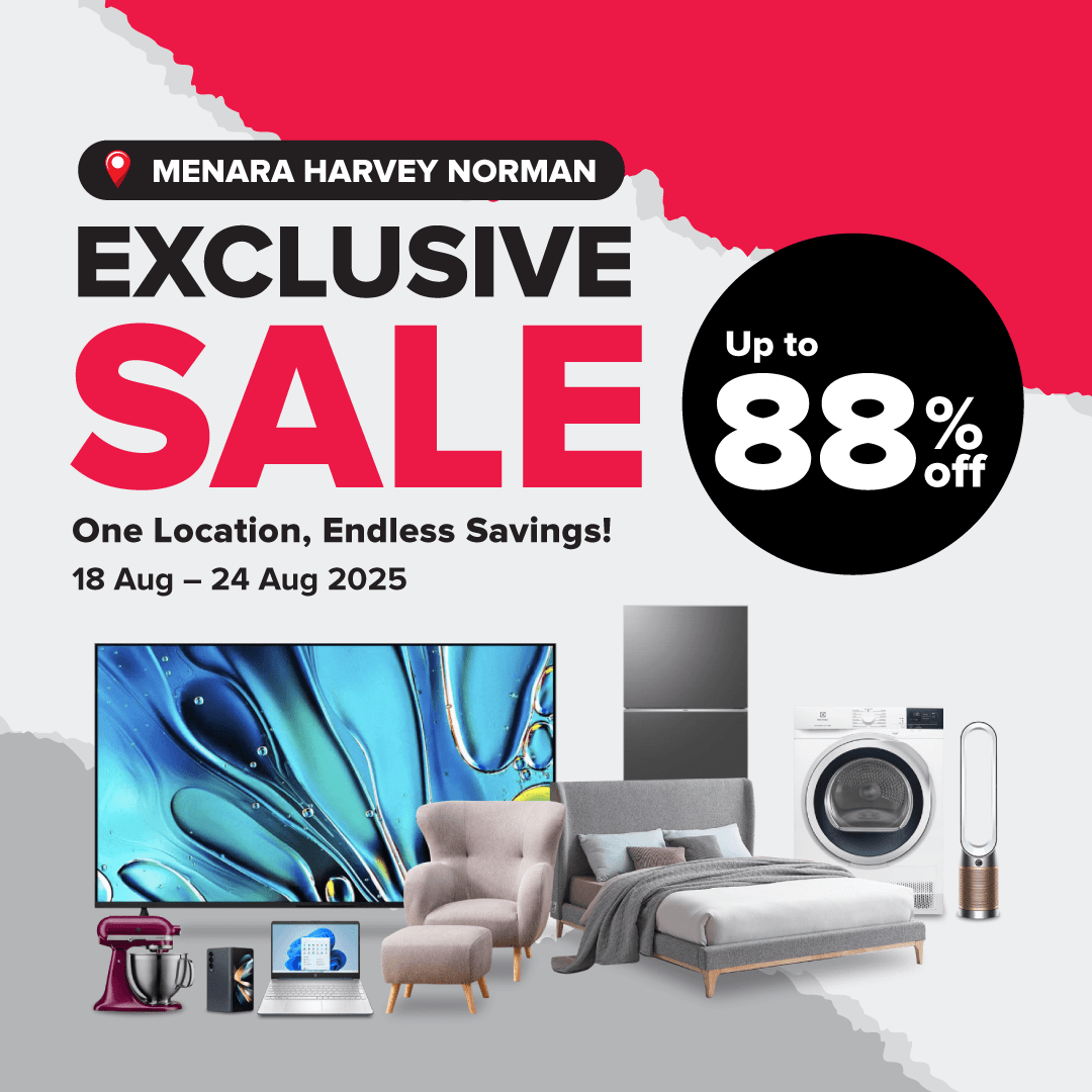 Menara Harvey Norman Exclusive Sale