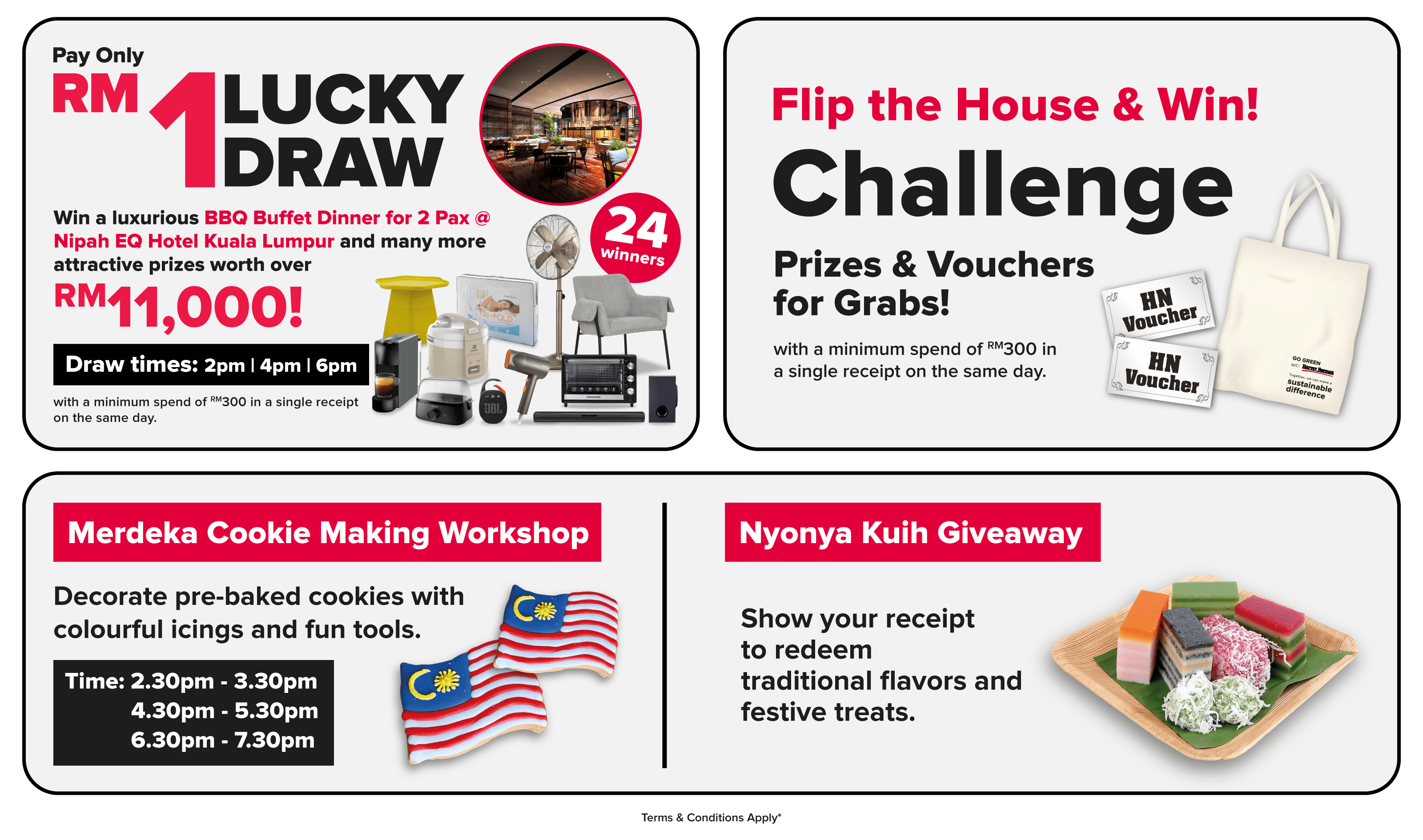 Harvey Norman Merdeka Fiesta Weekend Sale Mid Valley Mall