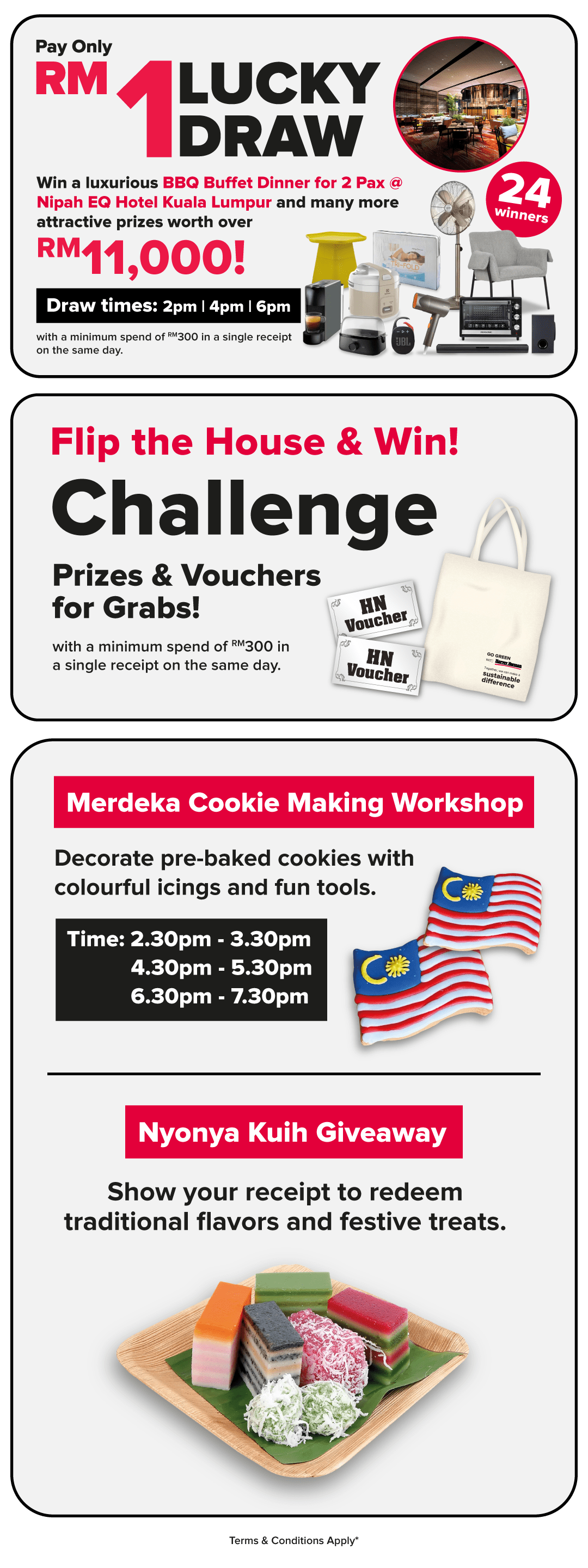 Harvey Norman Merdeka Fiesta Weekend Sale Mid Valley Mall
