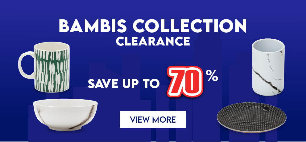 Biggest Ever Merdeka Salebration Bambis Collection Clearance