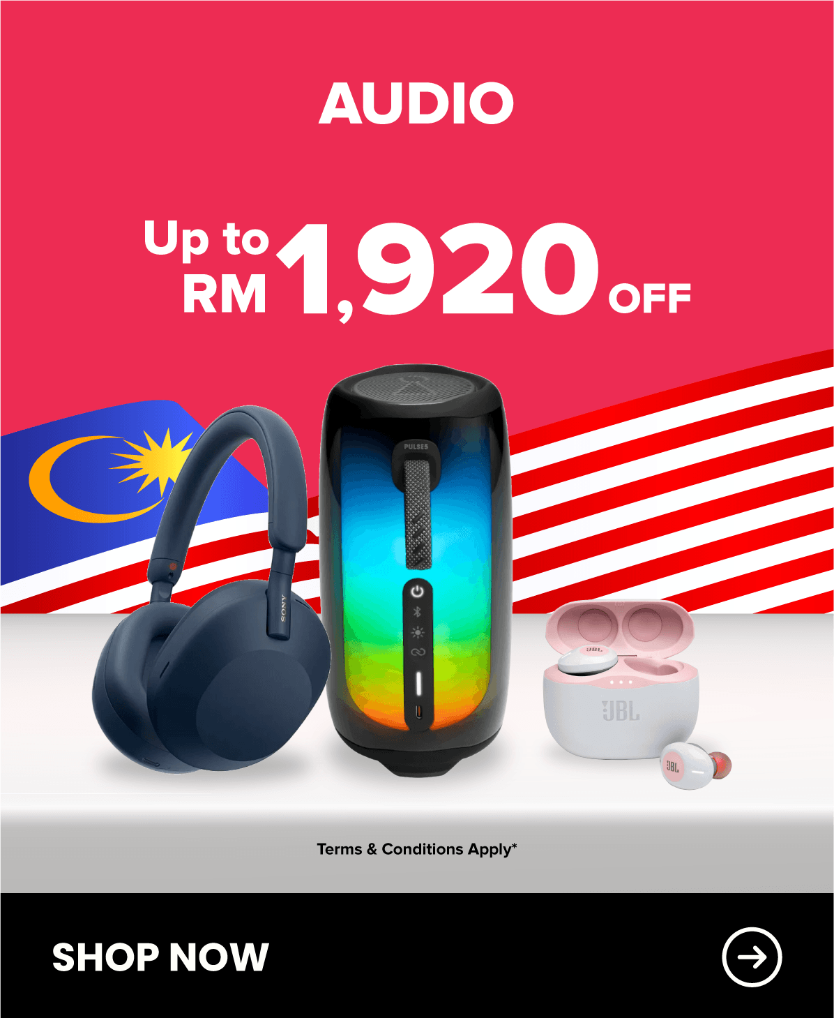 Harvey Norman Audio Merdeka Super Sale