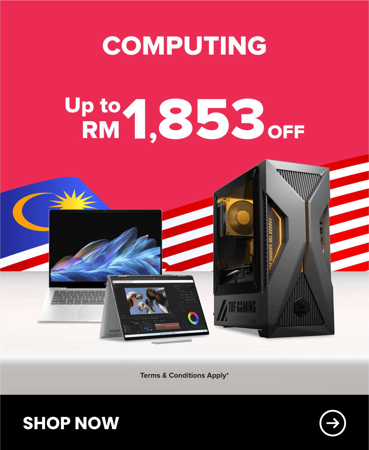 Harvey Norman Computing Merdeka Super Sale