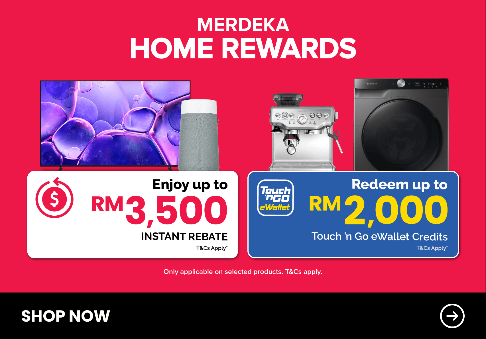Harvey Norman Merdeka Home Rewards