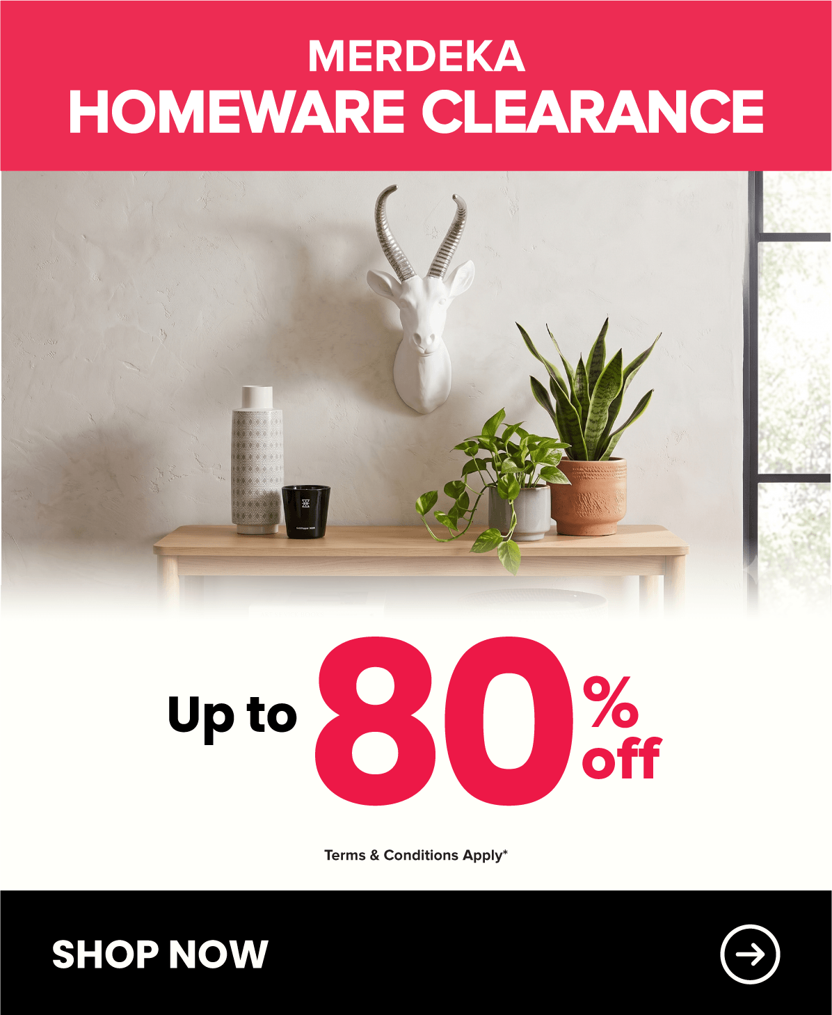 Harvey Norman Homeware Clearance Merdeka Super Sale
