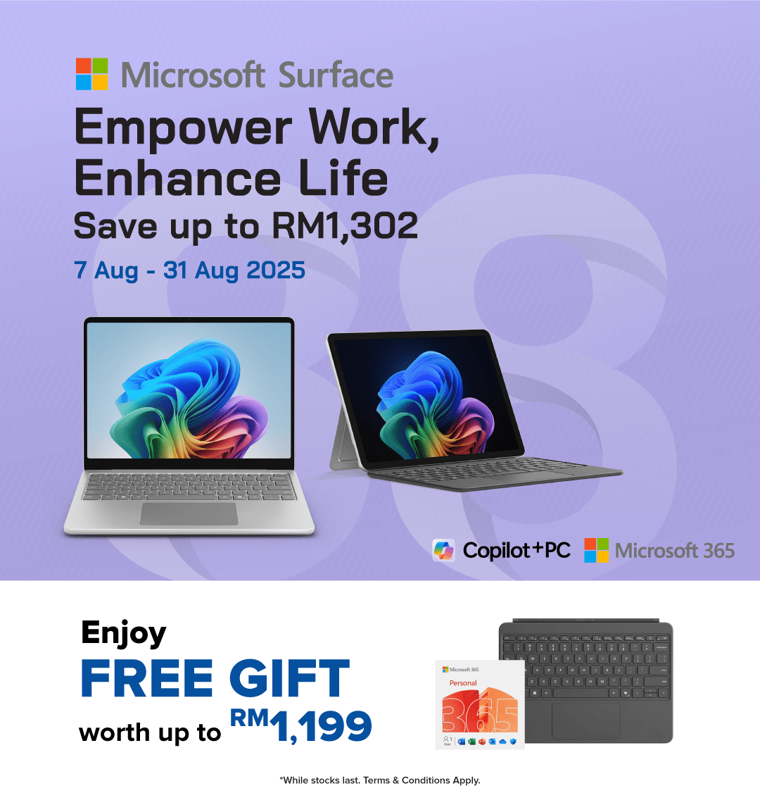 Microsoft Surface 8.8 Sale Promotion