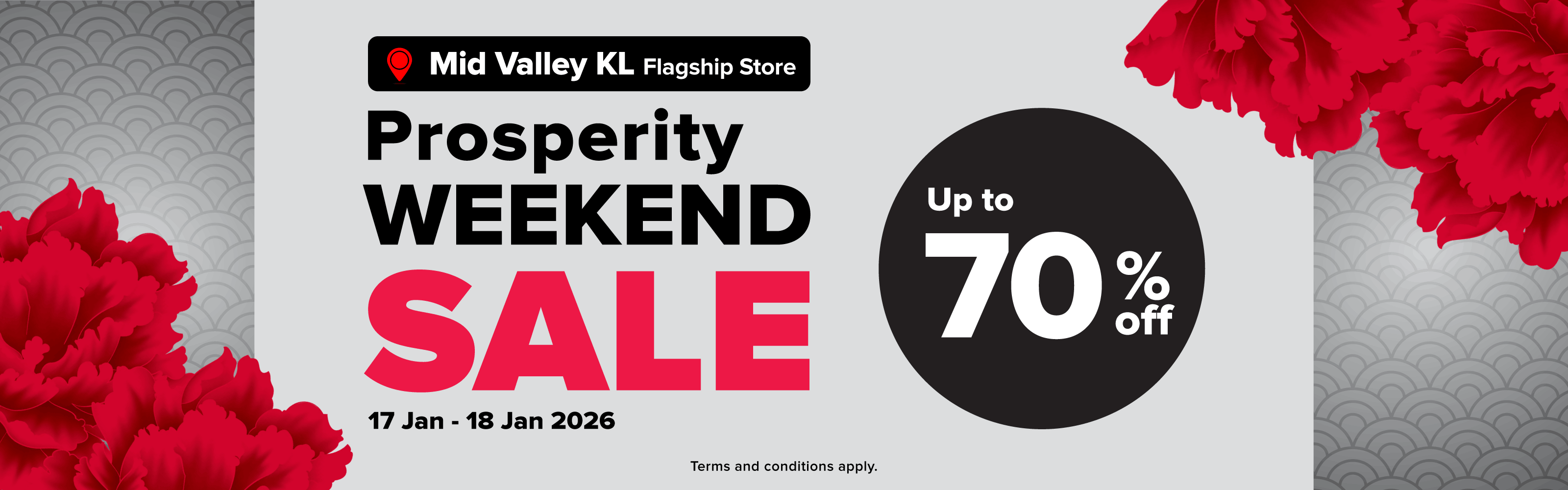 Prosperity Weekend Sale
