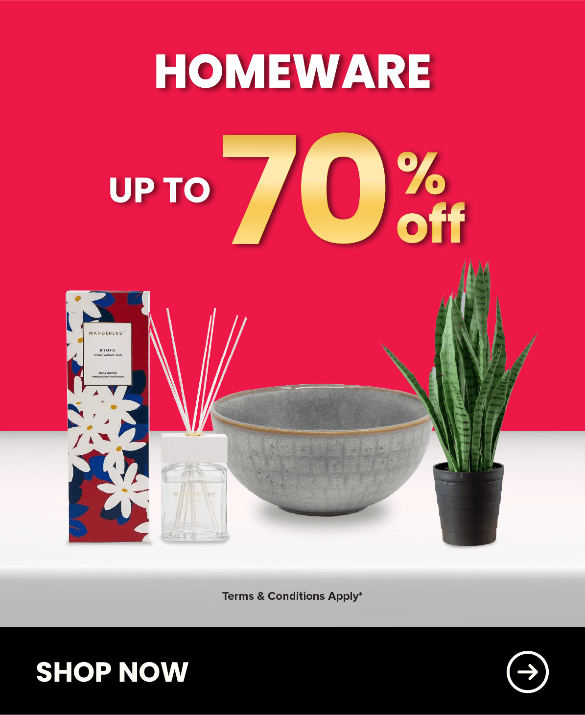 Harvey Norman Homeware Mid Year Clearance