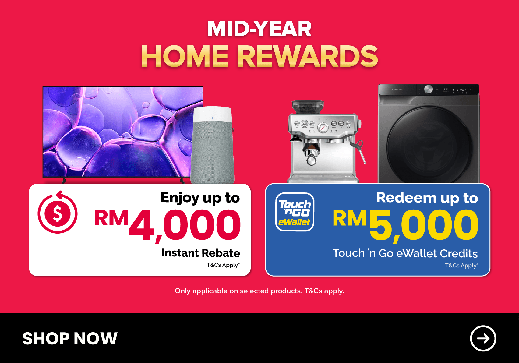 Harvey Norman Mid-Year Home Rewards Mid Year Clearance