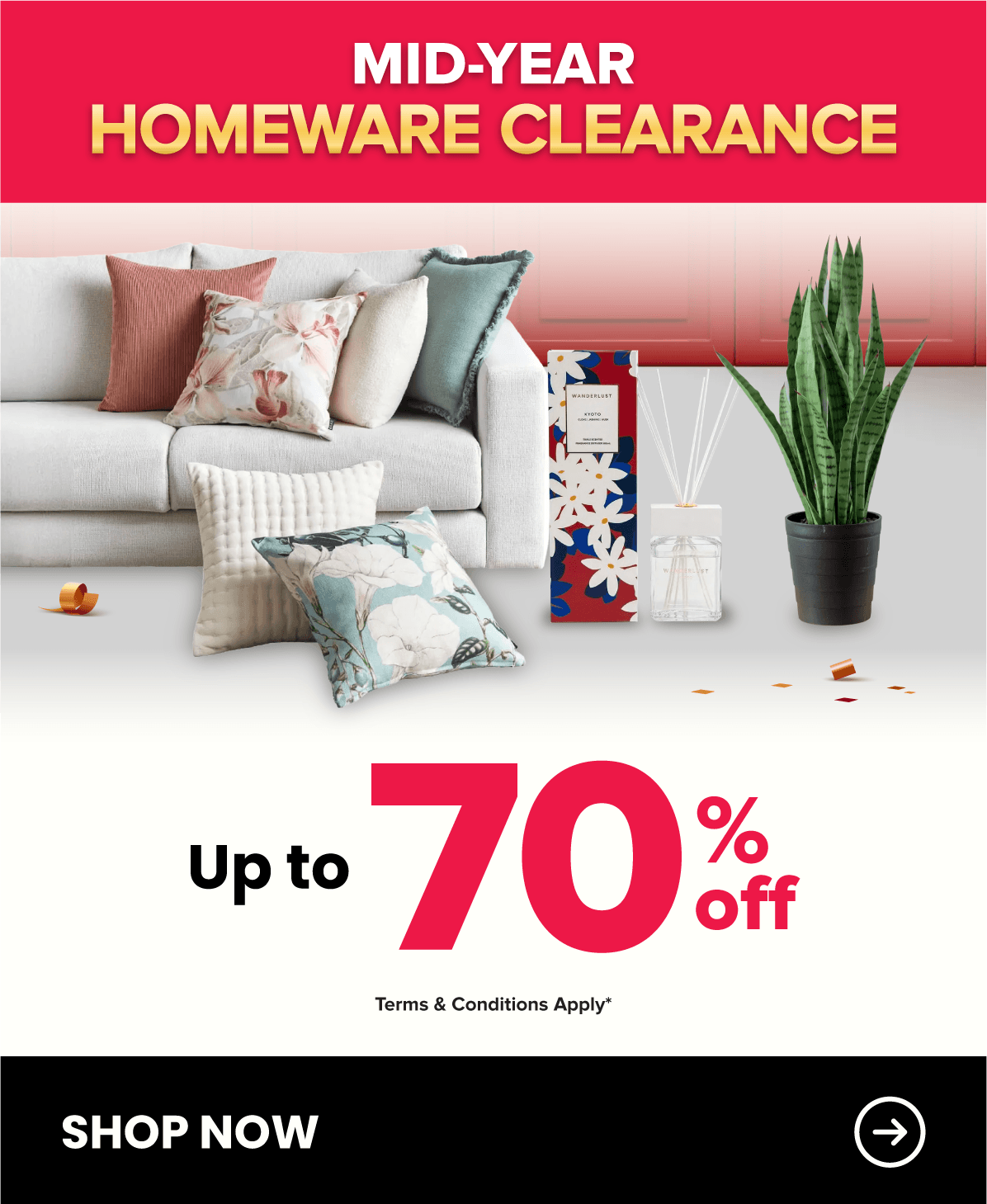 Harvey Norman Homeware Clearance Mid Year Clearance