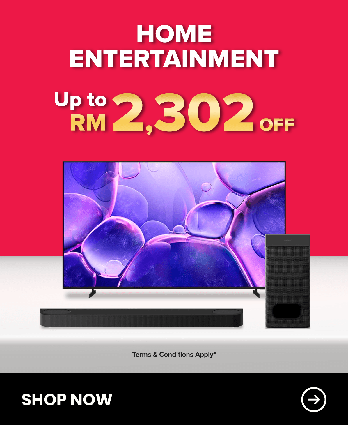 Harvey Norman Home Entertainment Mid-Year Clearance Final Call