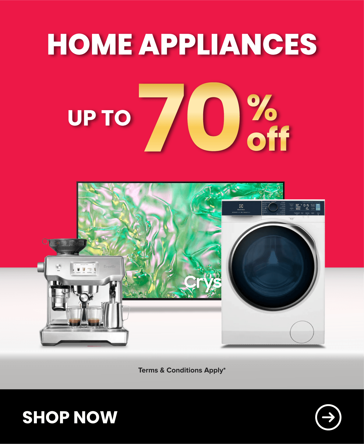 Harvey Norman Home Appliances Mid-Year Clearance Final Call