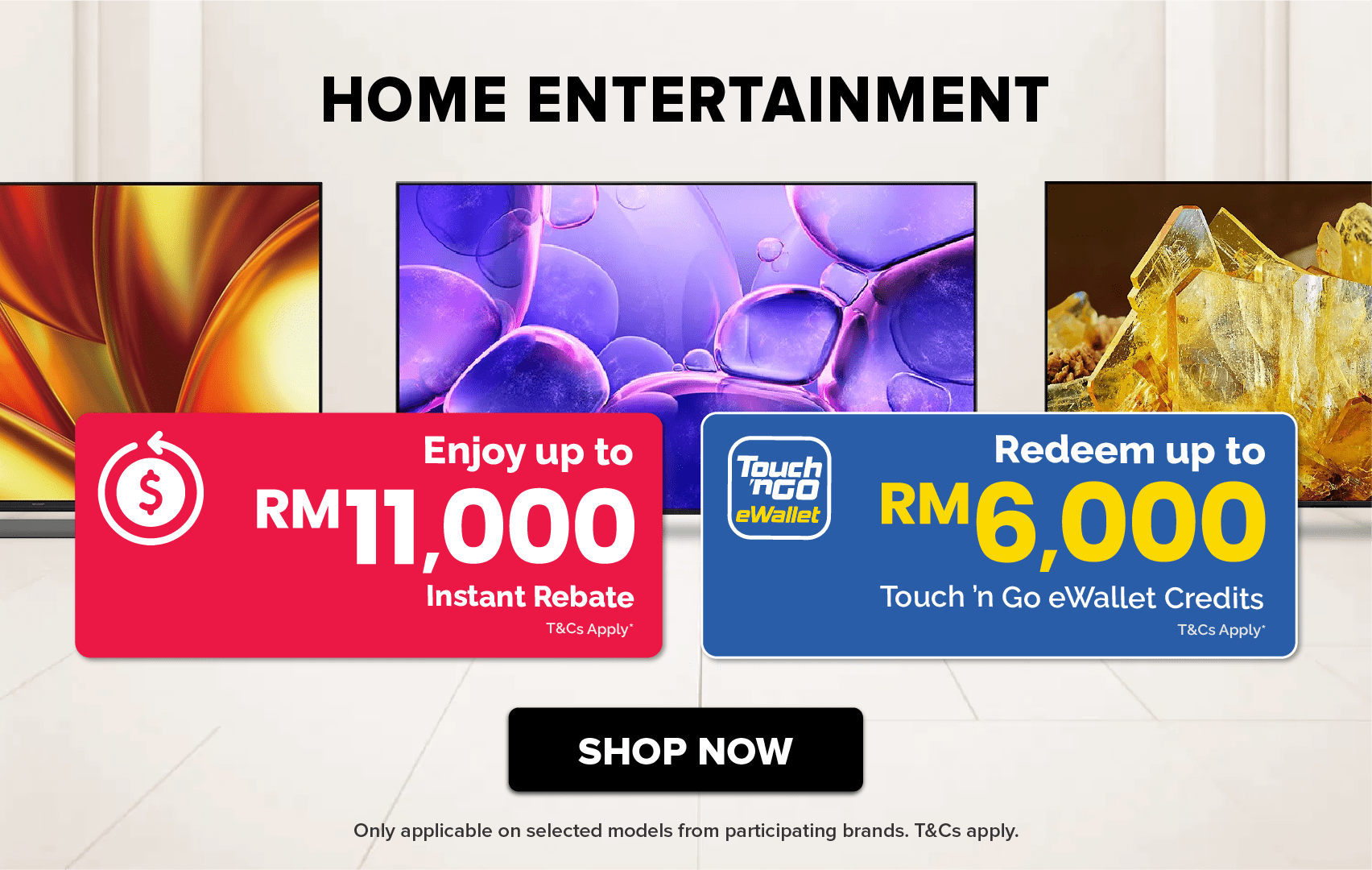 Harvey Norman Home Entertainment New Year Happy Sale