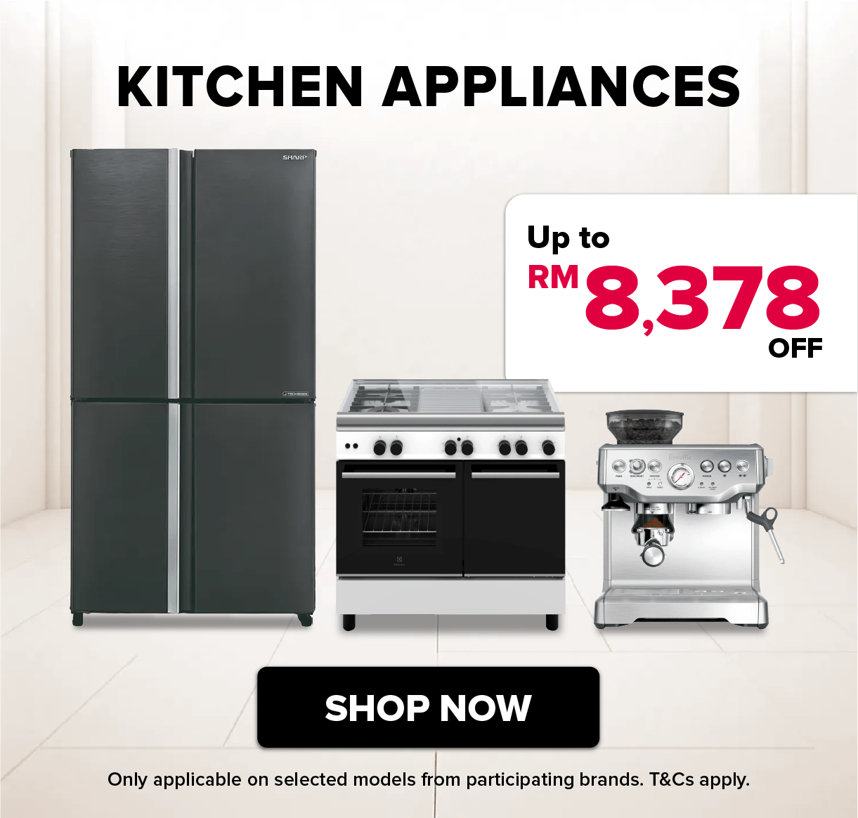 Harvey Norman Kitchen Appliances New Year Happy Sale