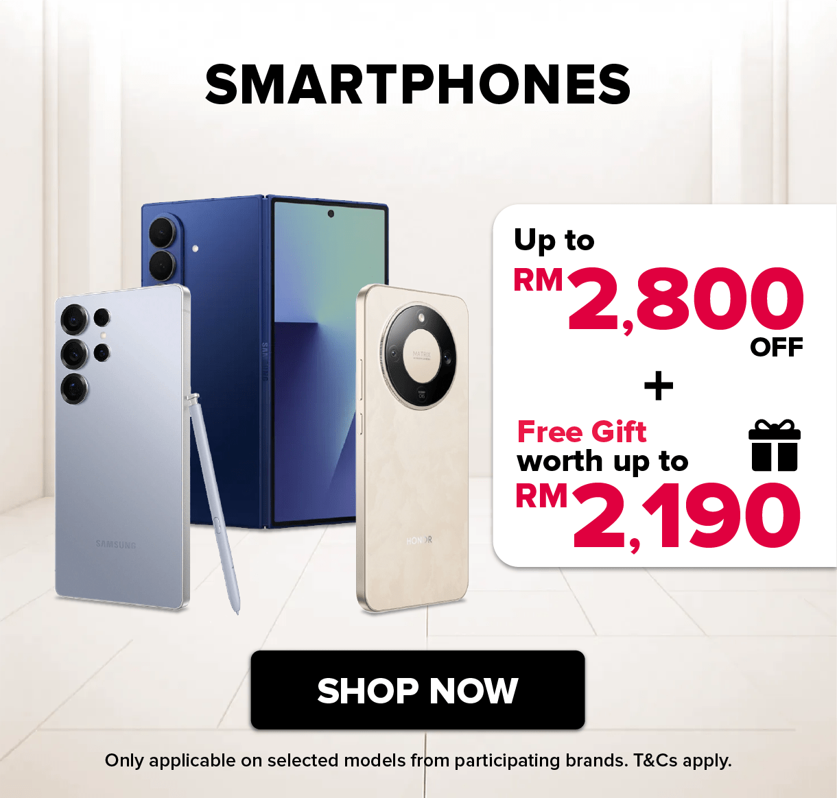 Harvey Norman Smartphones New Year Happy Sale