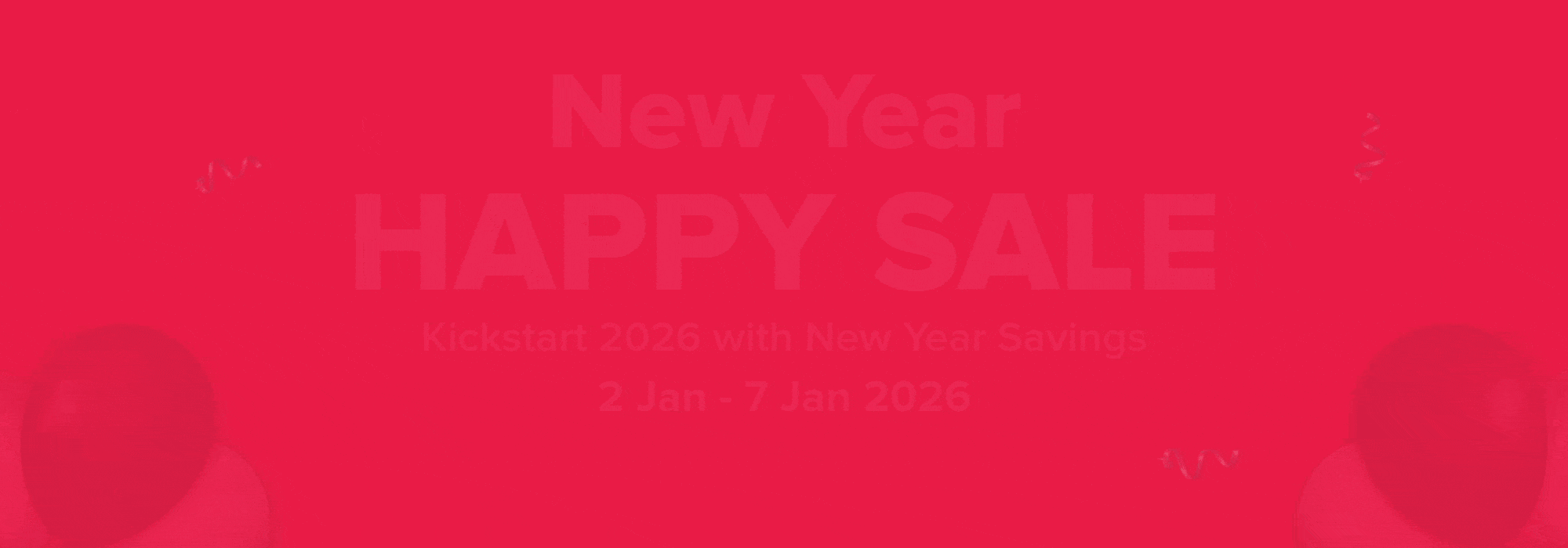 Harvey Norman New Year Happy Sale