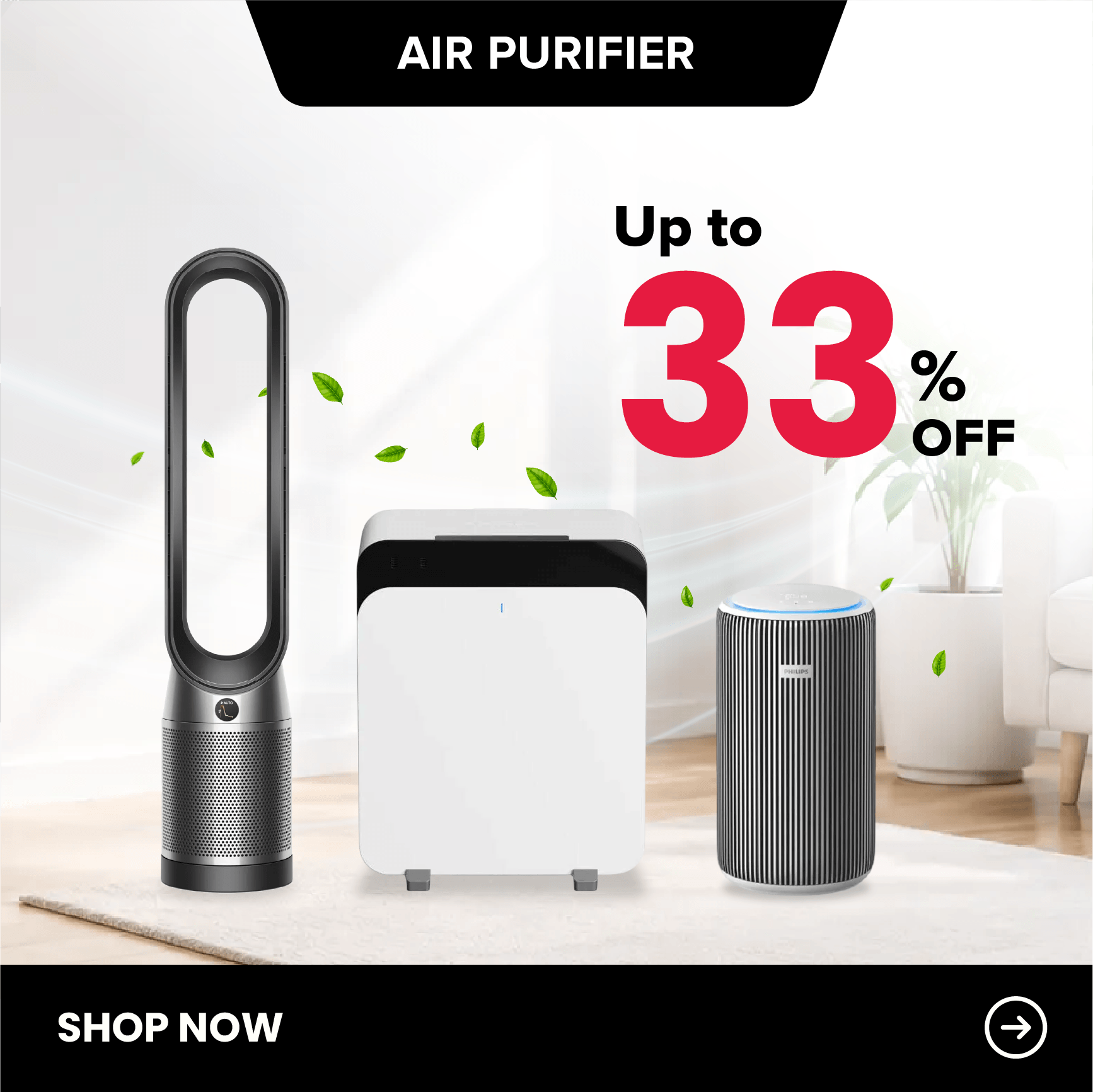 Air Purifier Promo