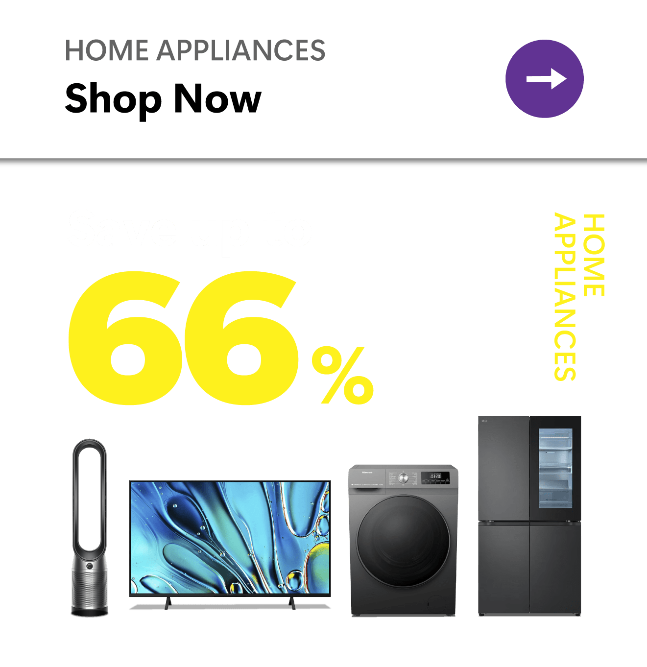 Electricals up to 66% off
