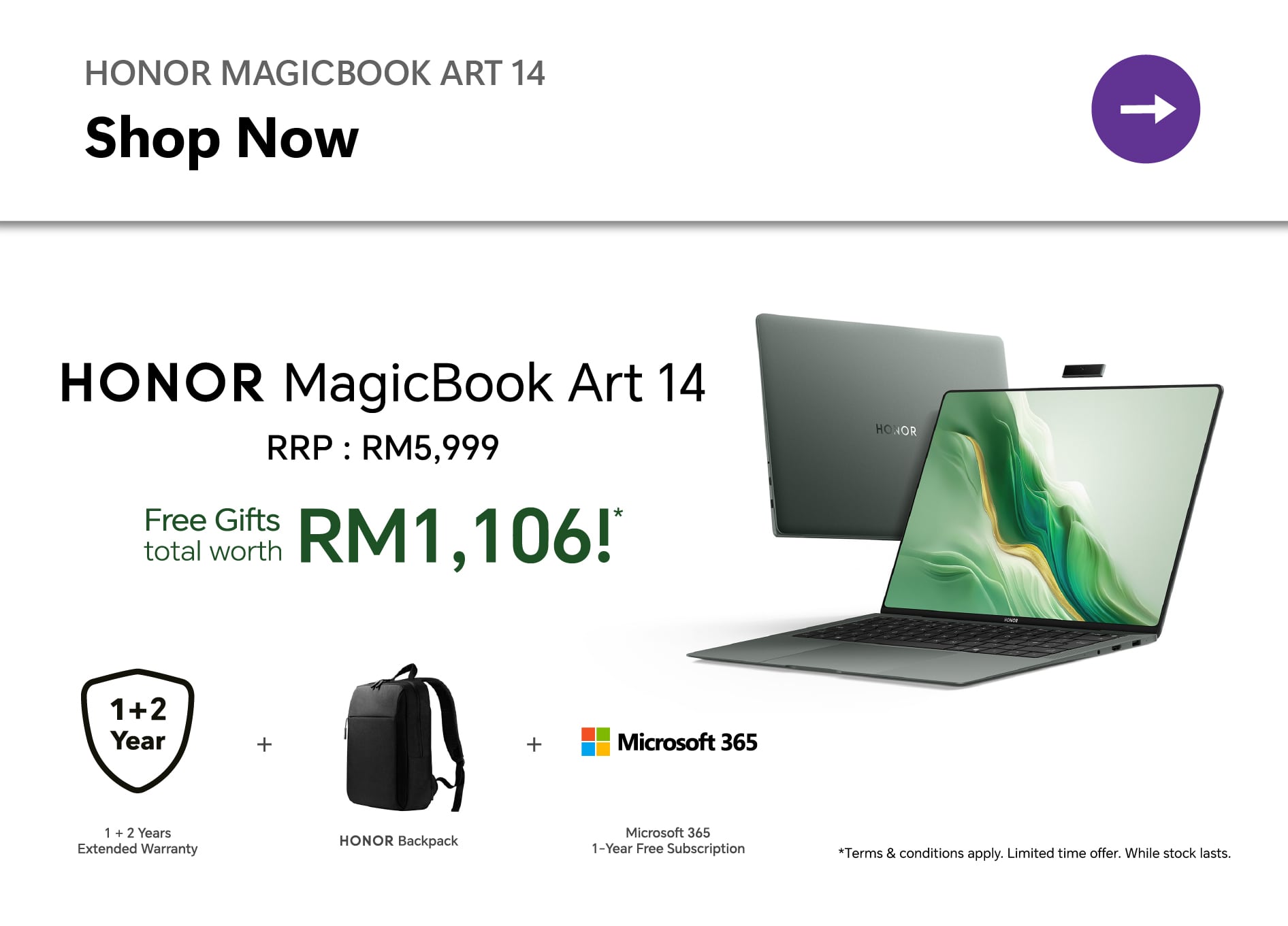 Honor MagicBook Art 14