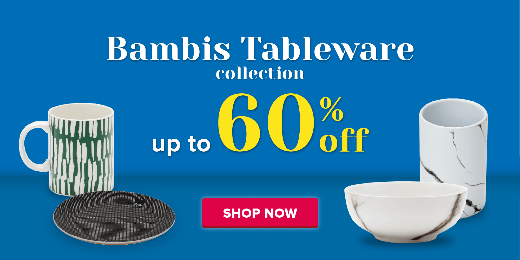 A-May-zing Sale Bambis Tableware up to 60% off
