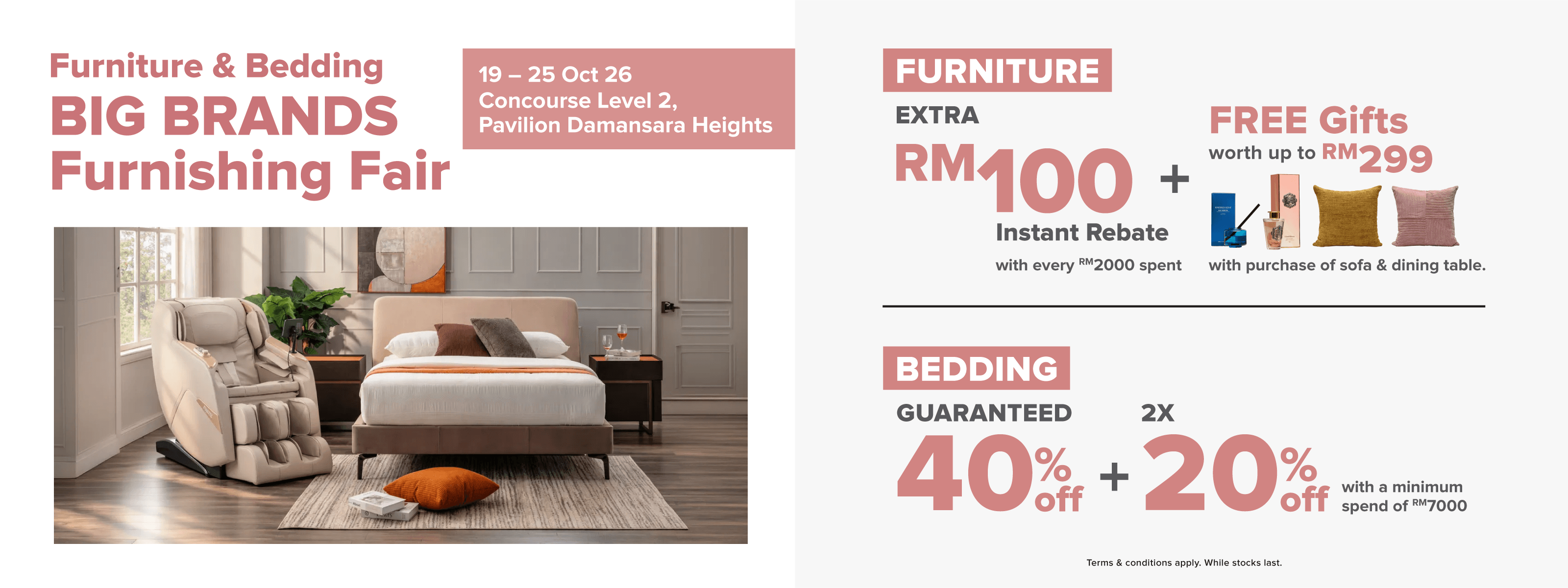 Harvey Norman Big Brands Furnishing Fair