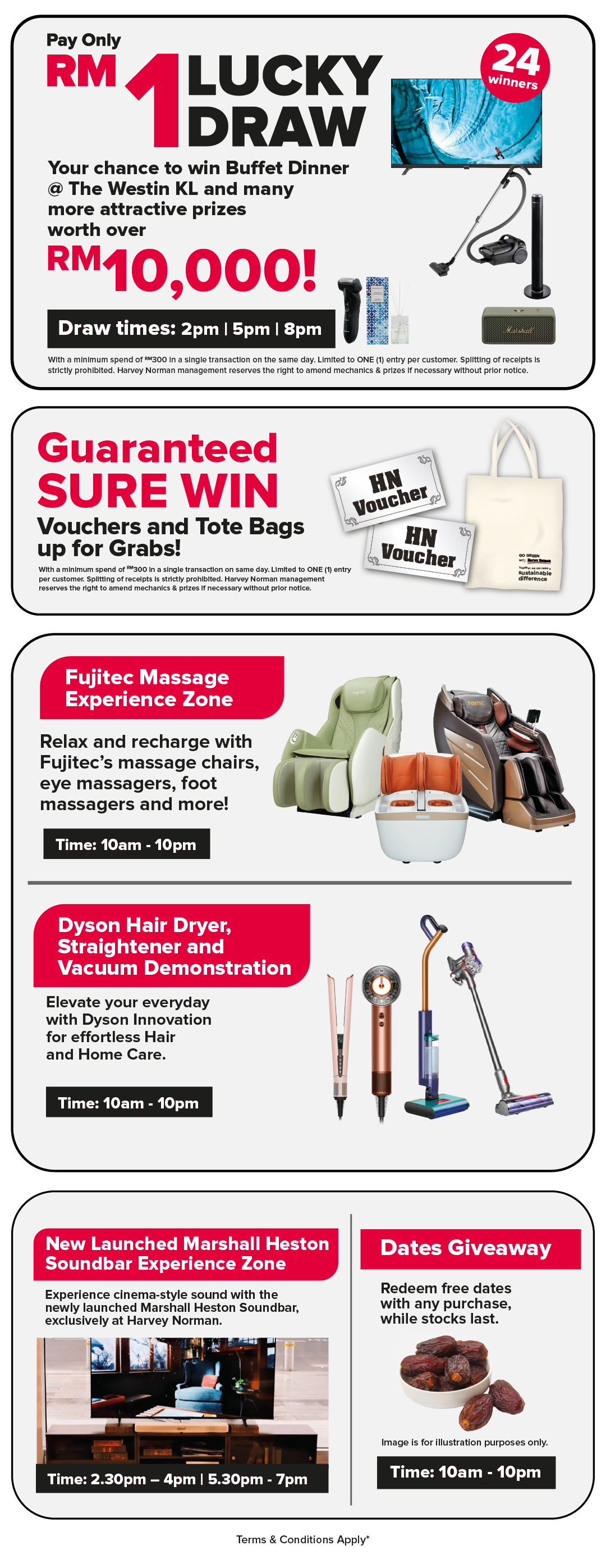 Harvey Norman Pre-Raya Weekend Sale Mid Valley Mall